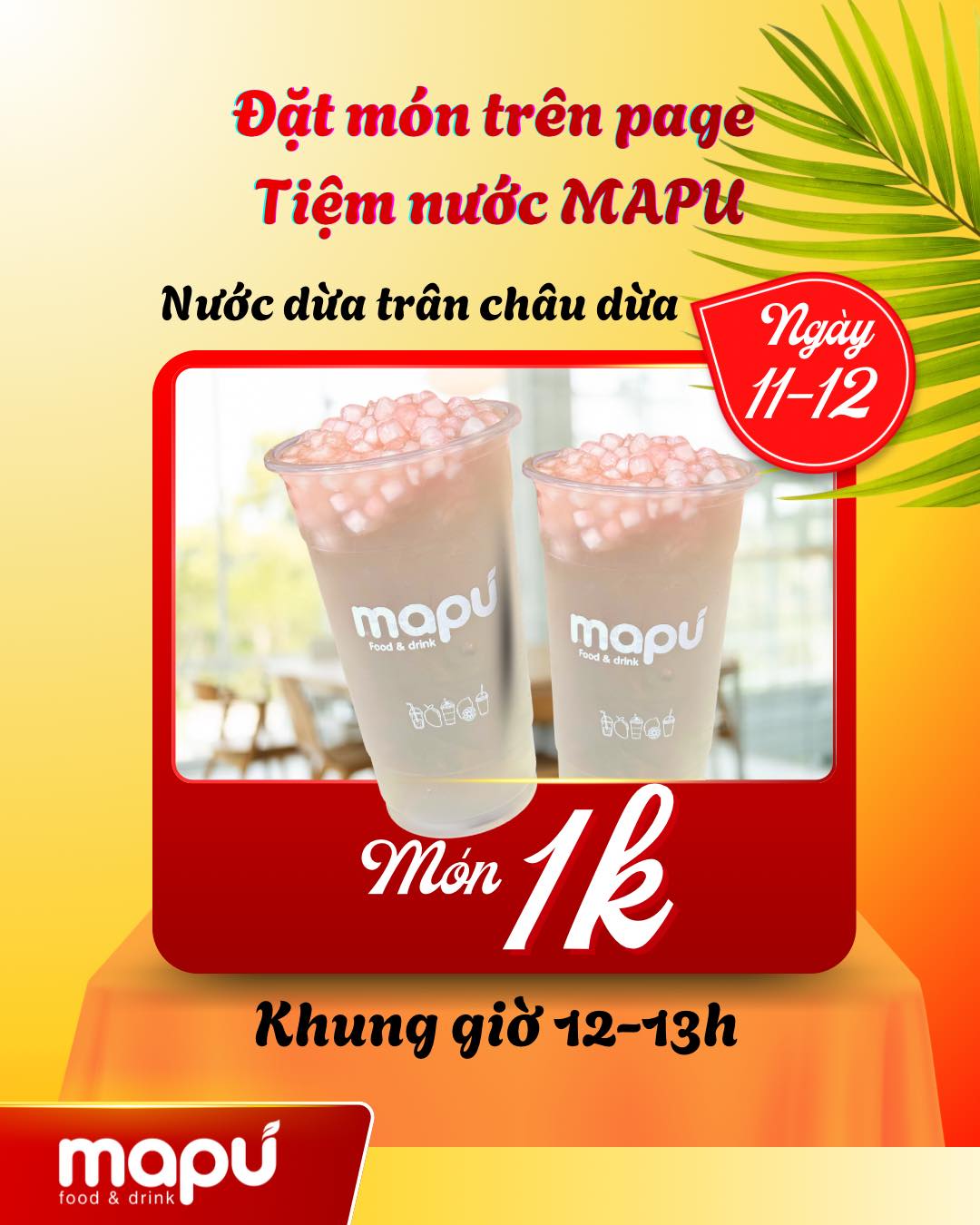 Tiệm nước MAPU - food & drinks | Da Nang