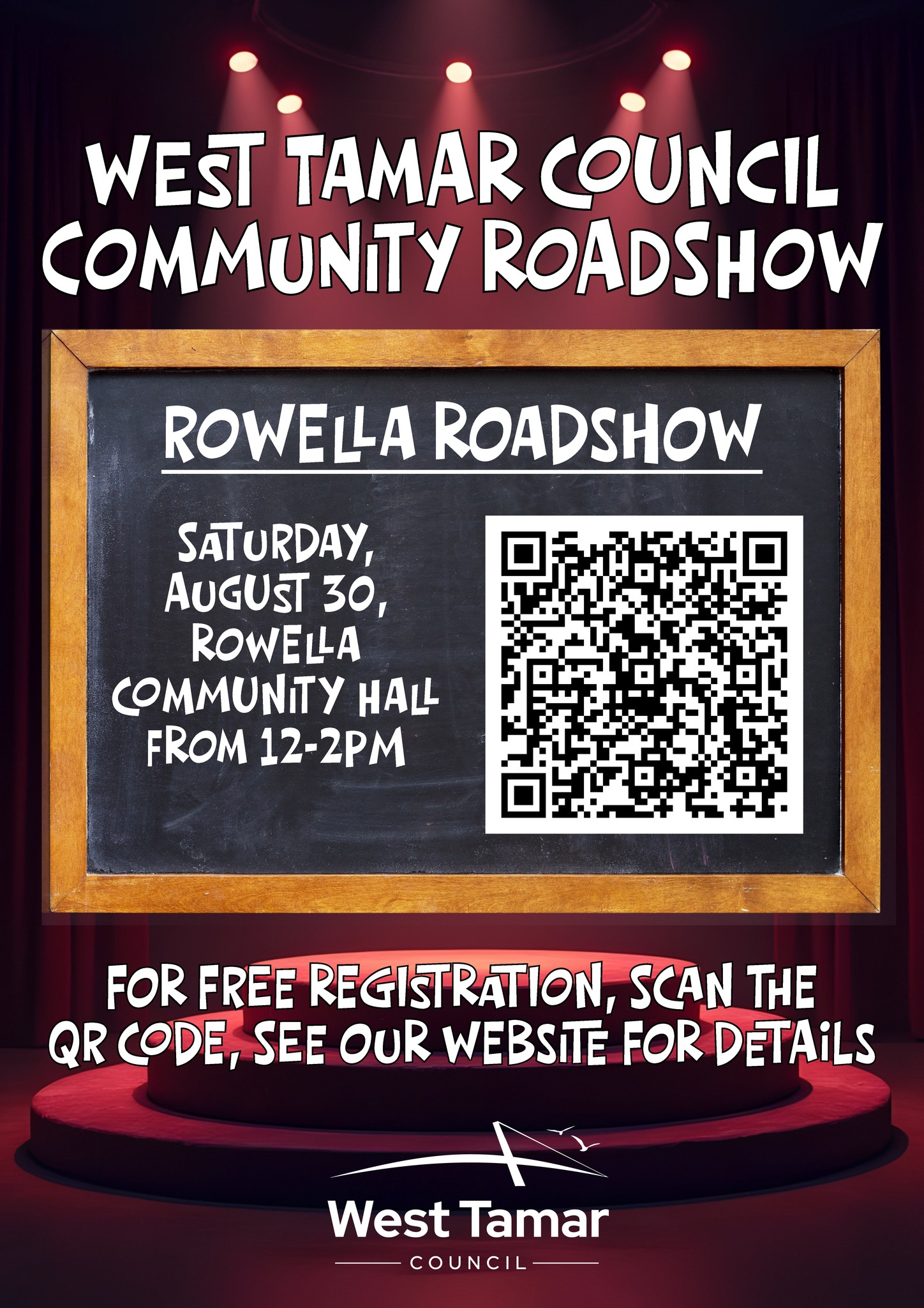 West - Our second Community Roadshow event will held this Saturday ...