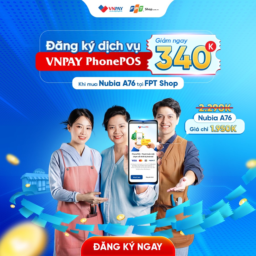 VNPAY-QR - VNPAY x FPTShop tung ưu đãi đặc biệt - 