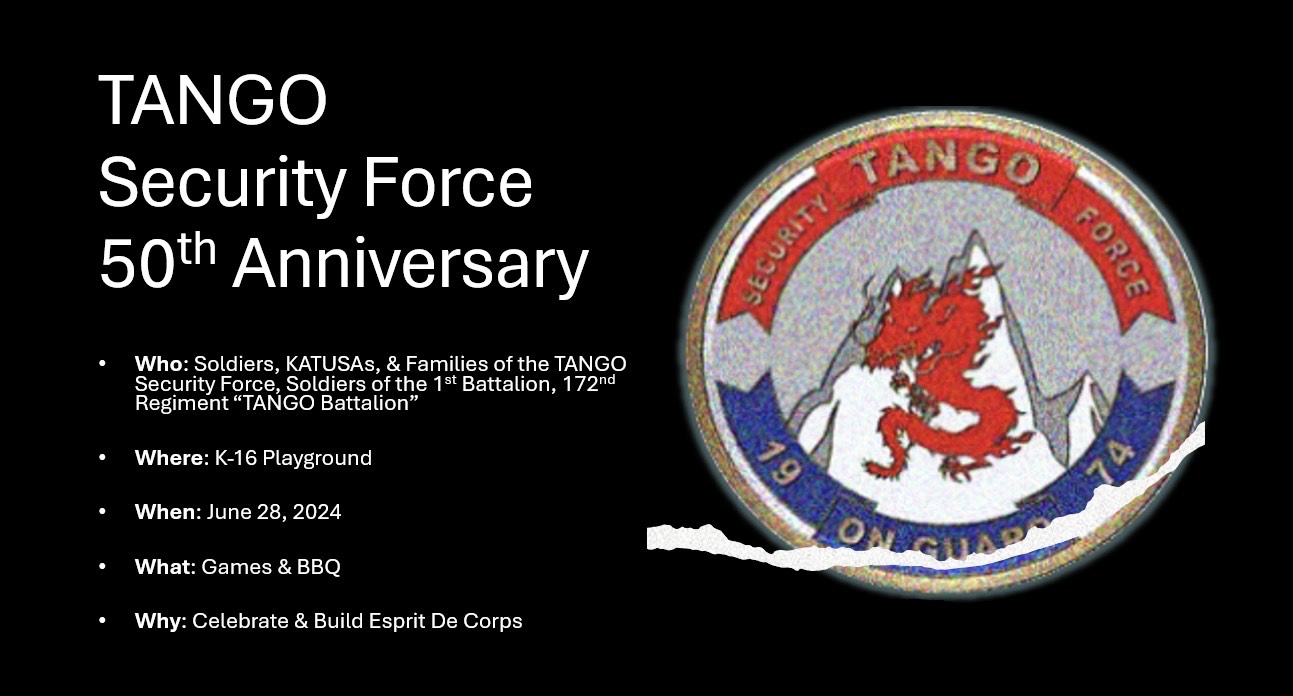 TANGO Security Force, 8th US Army