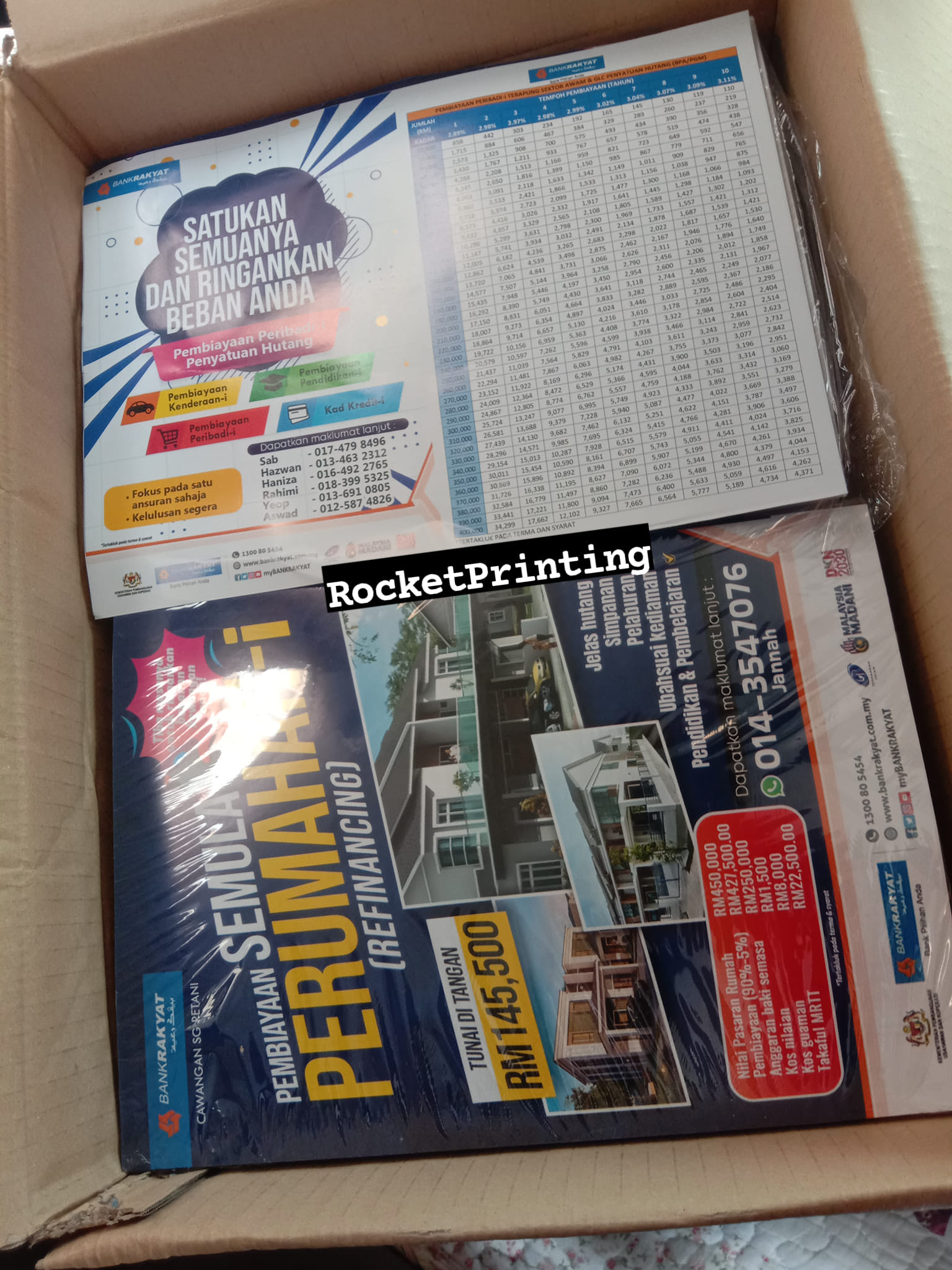 [ FLYERS BANK RAKYAT ]... - Rocket Printing Sg Petani