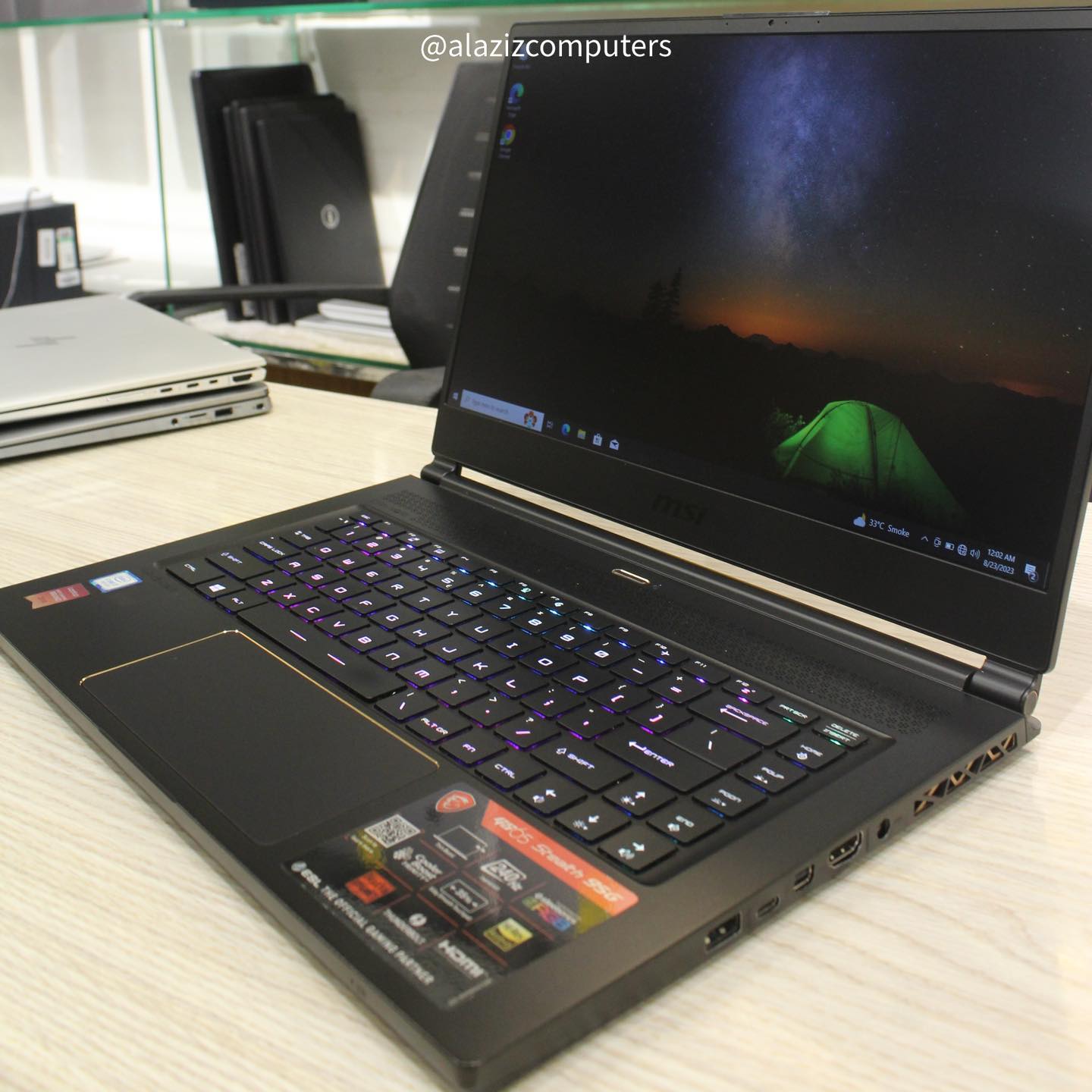 The MSI GS65 Stealth Thin is a... - AL AZIZ Computers
