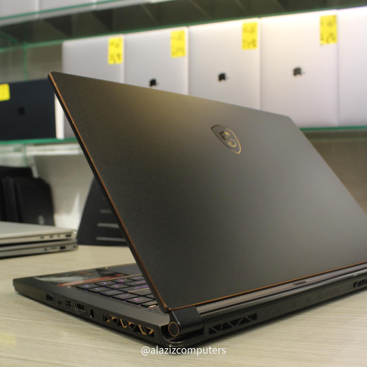 The MSI GS65 Stealth Thin is a... - AL AZIZ Computers