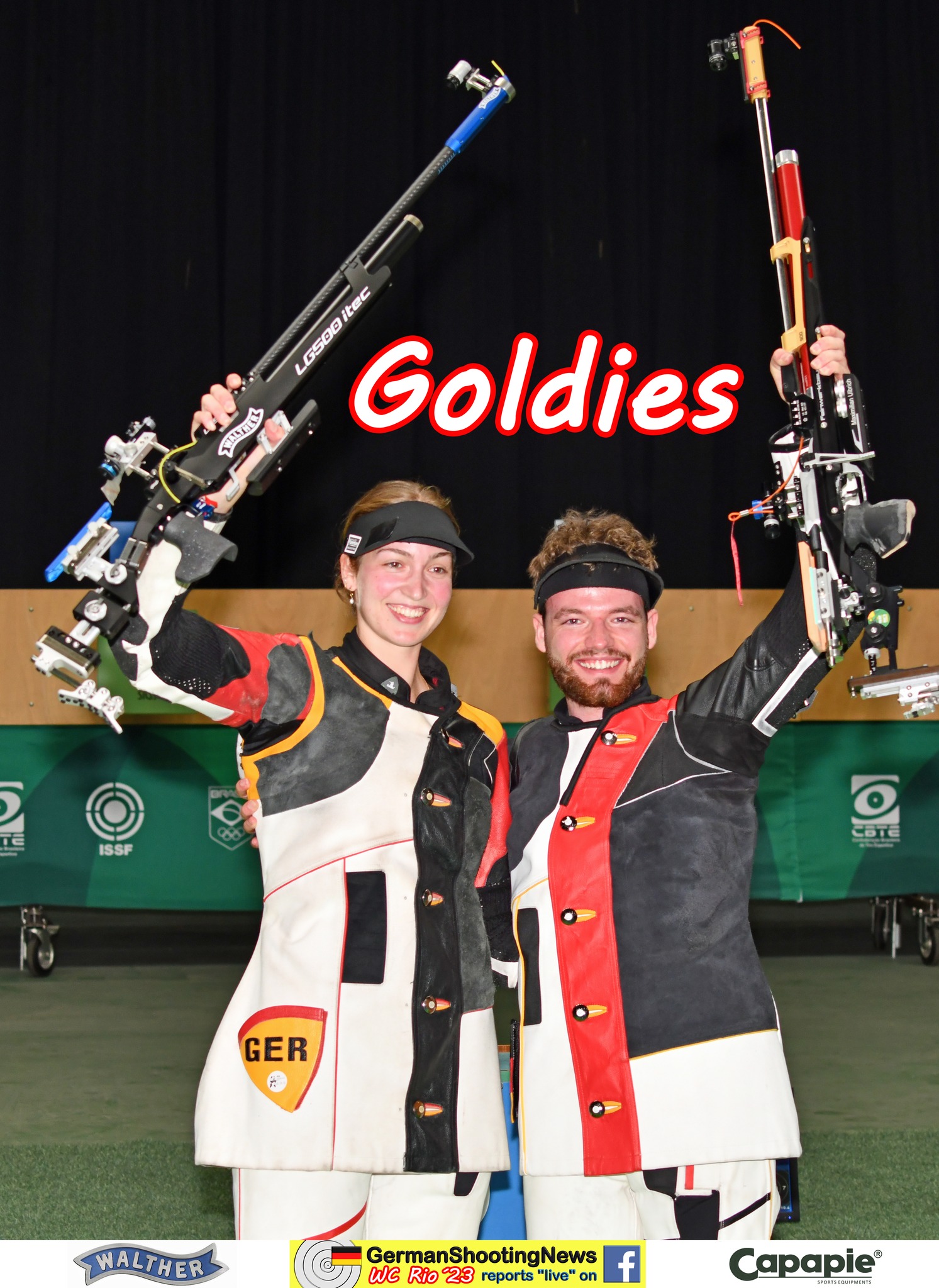 German - 14.-18.9.2023 ISSF Weltcup Rio´23 (BRA). 10m AIR RIFLE MIXED ...