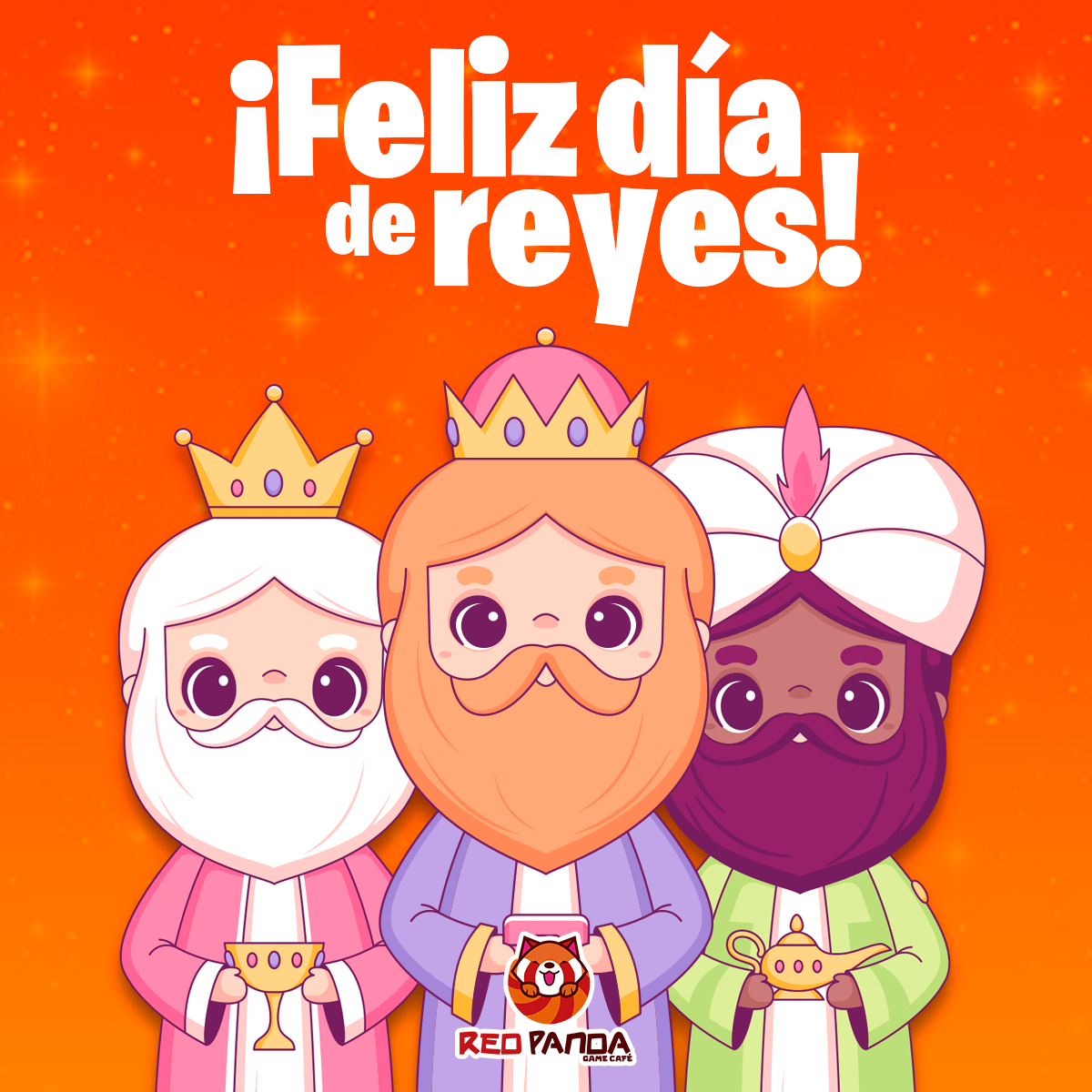 ‼️Feliz día de reyes‼️ 👑🎁 Comparte... - Red Panda Game Cafe | Facebook