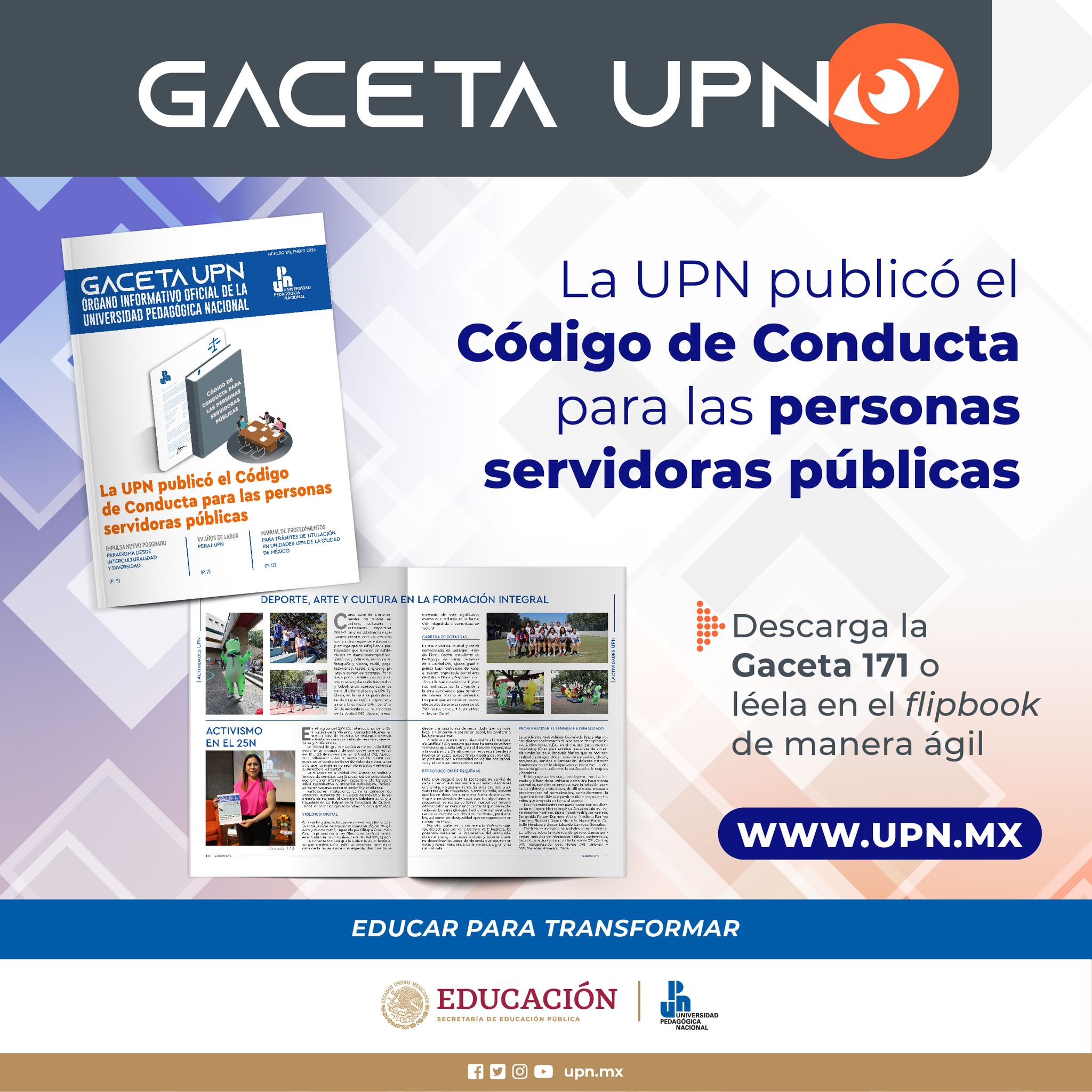 En esta edición conoce... - Universidad Pedagógica Nacional | Facebook