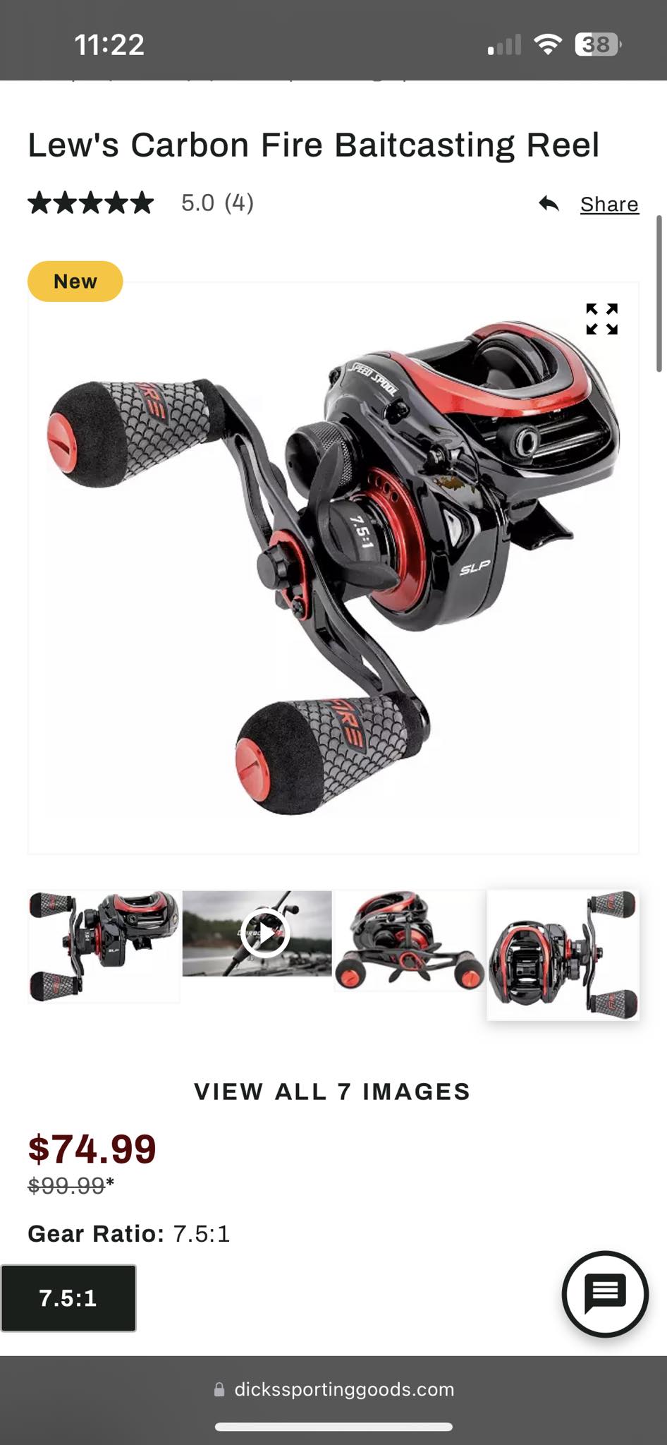 crs fishing poles Fiberglass Pole Rod Size:4wt - 7ft 6in 5pc Pack Rod (476-5) TUSH (The Ultimate Swimbait they cater to all TOURNAMENT SERIES BAITCASTER