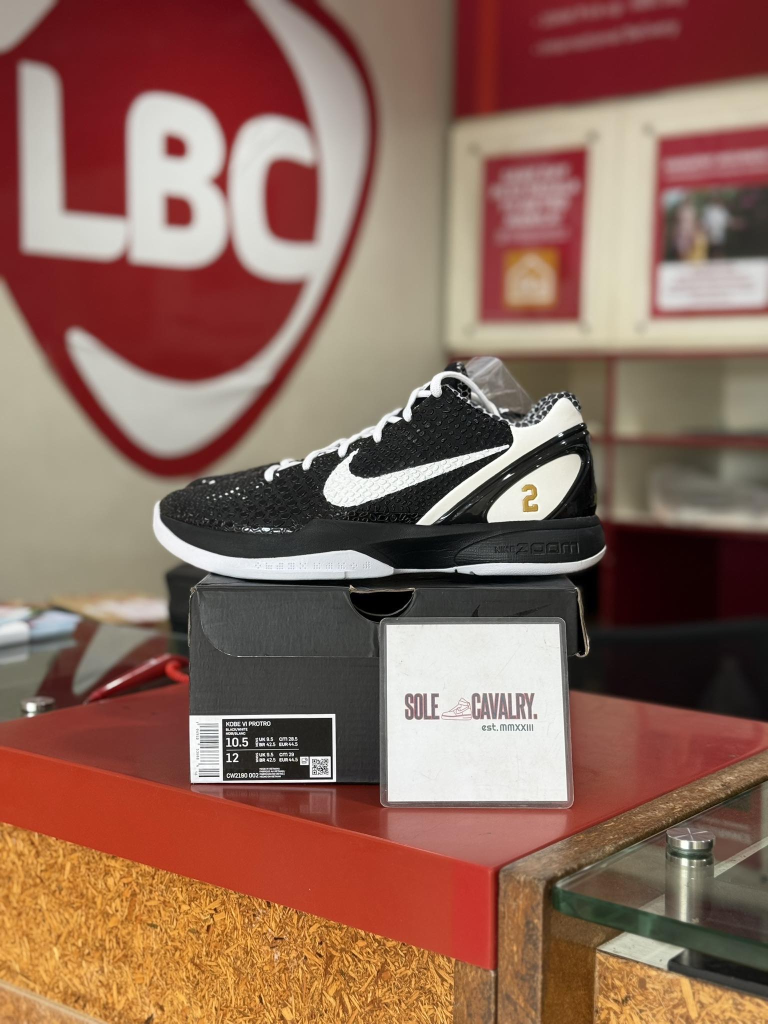 Online Exclusive: N.I.K.E K.o.b.e 6 “Italian Camou” Size 7-13 US 