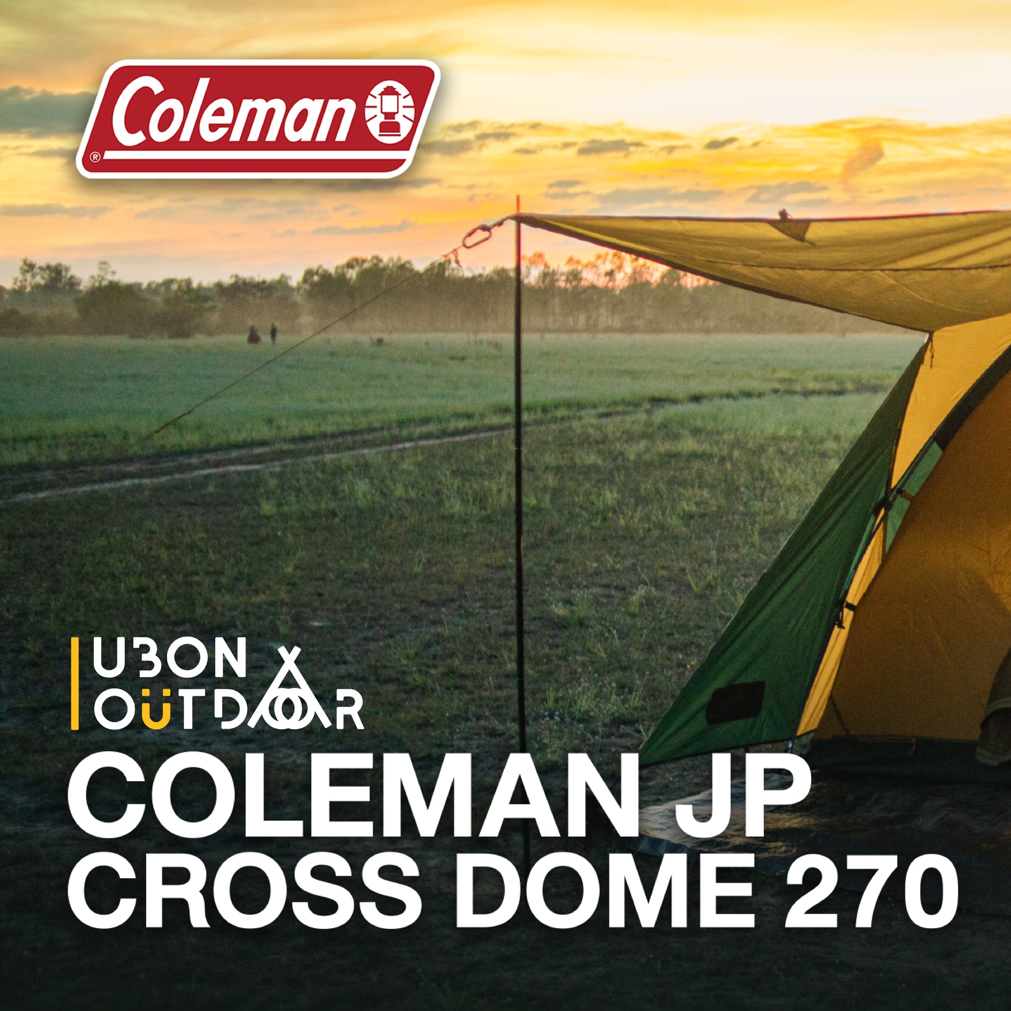 Coleman Cross Dome 270 ... - UBON Outdoor store | Facebook
