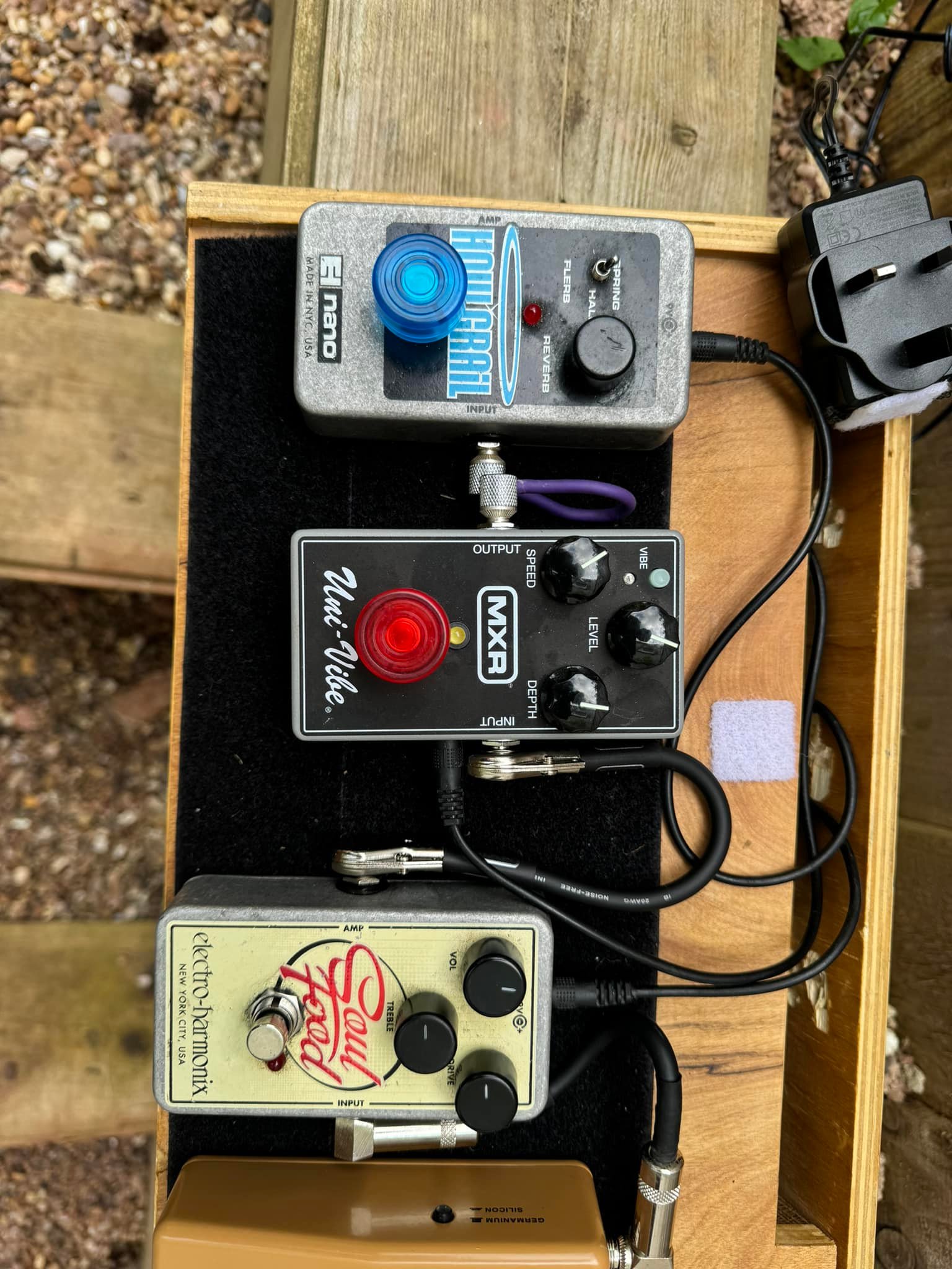 Introducing my hand crafted pedalboard for gigs