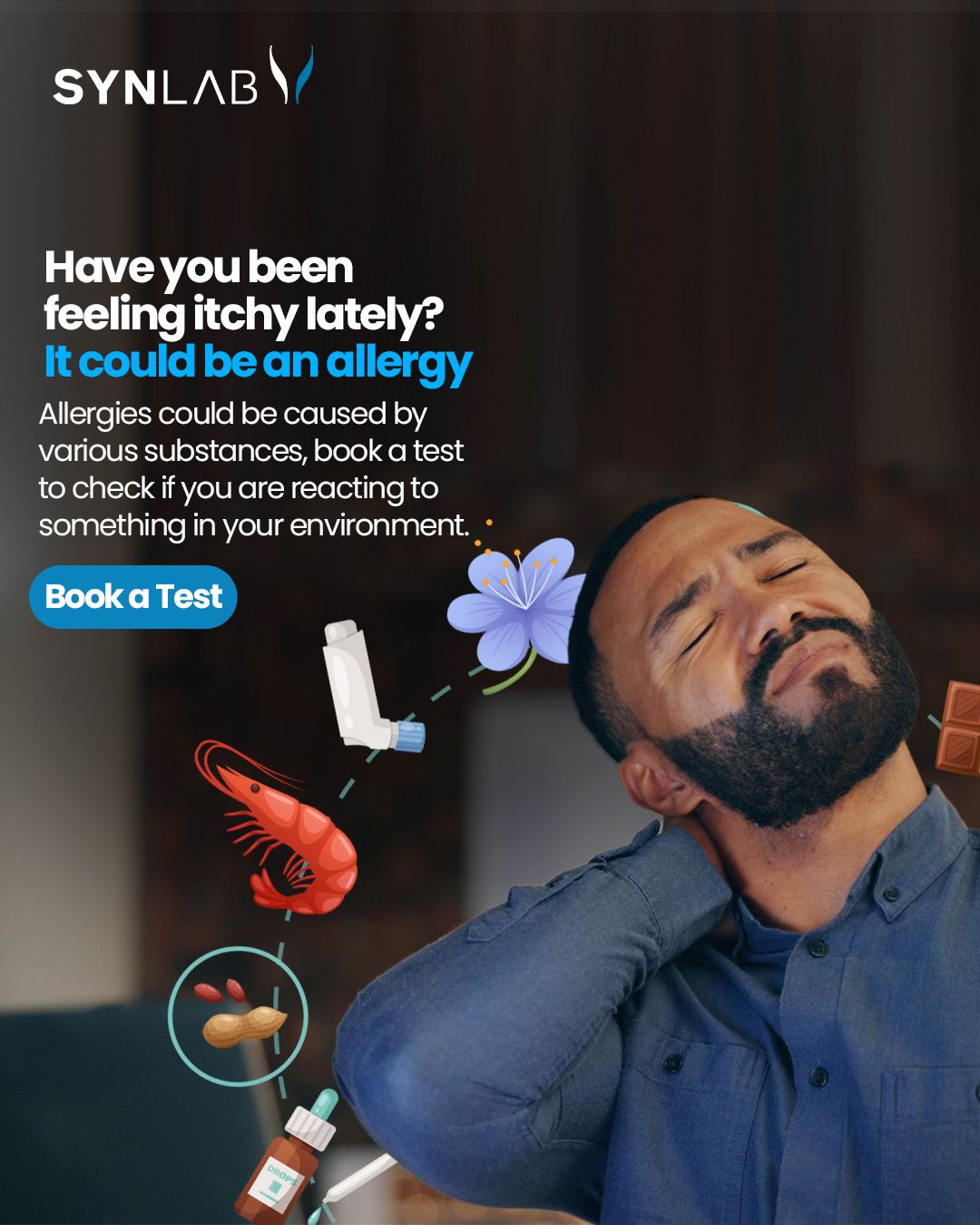 SYNLAB Nigeria - 🌸 Itchy skin? Watery eyes? Sneezing... | Facebook