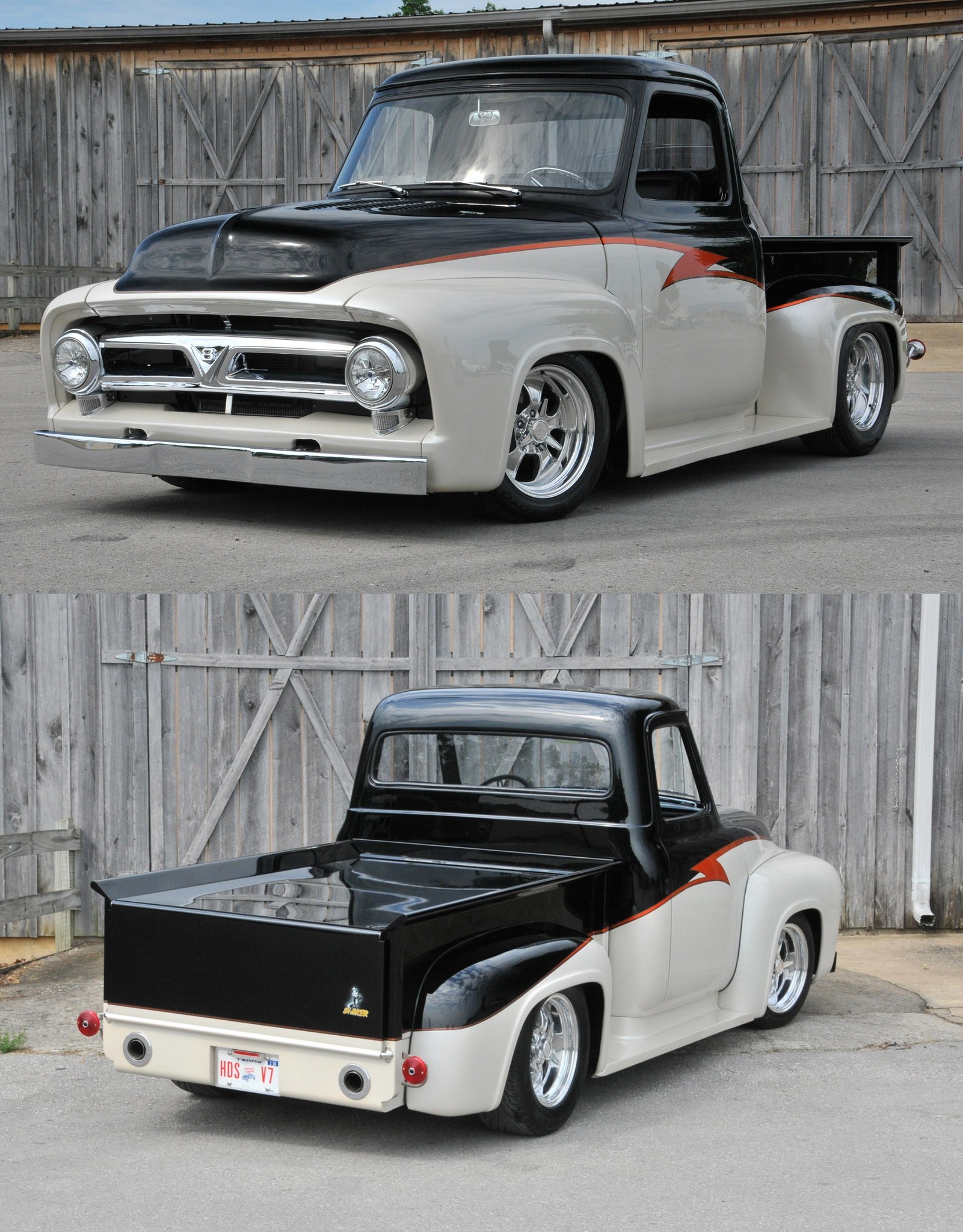 1953 Ford F-100 50th anniversary edition with flathead V8
