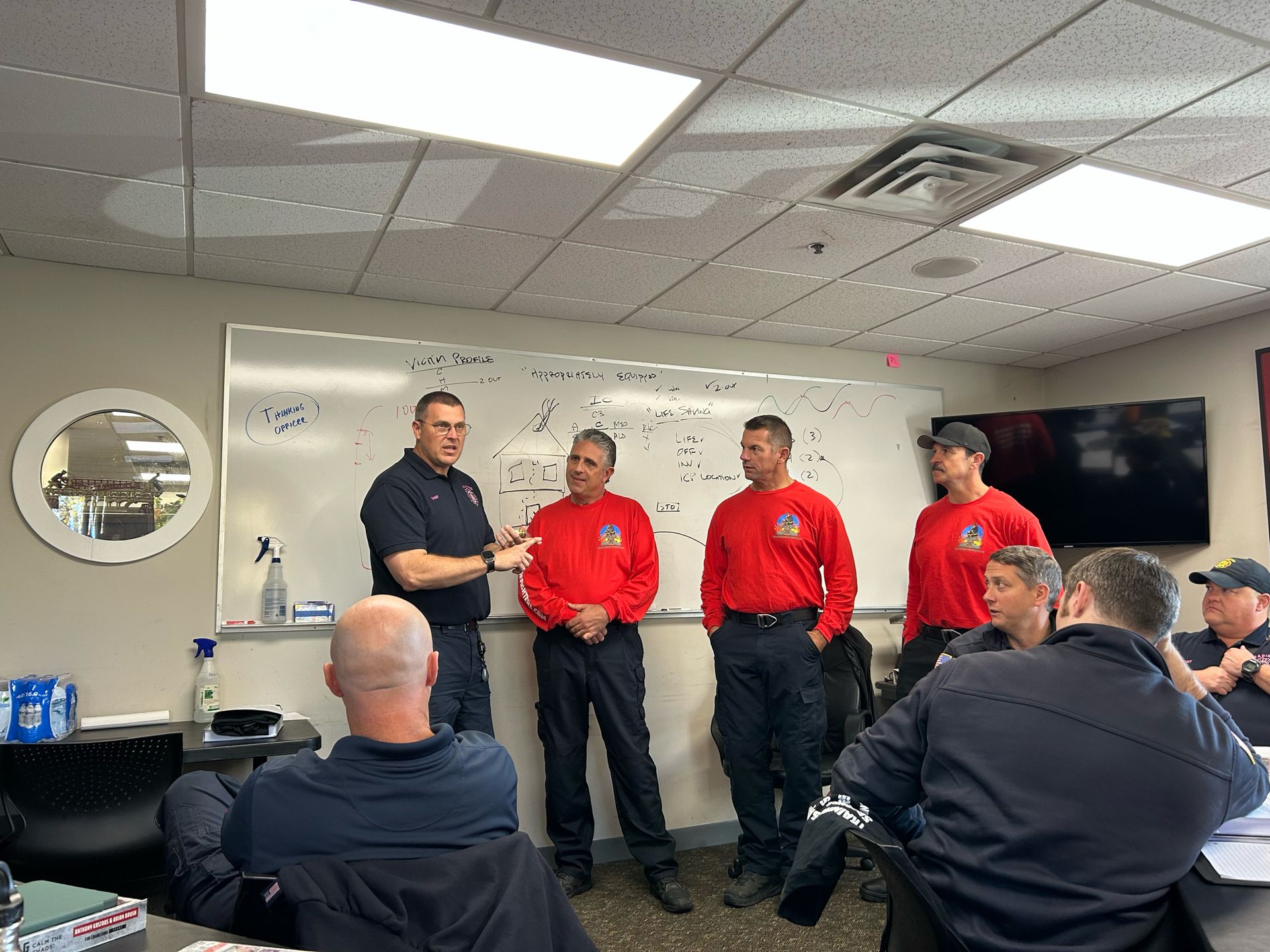 Reading - On Wednesday, our officer and leadership group continued ...