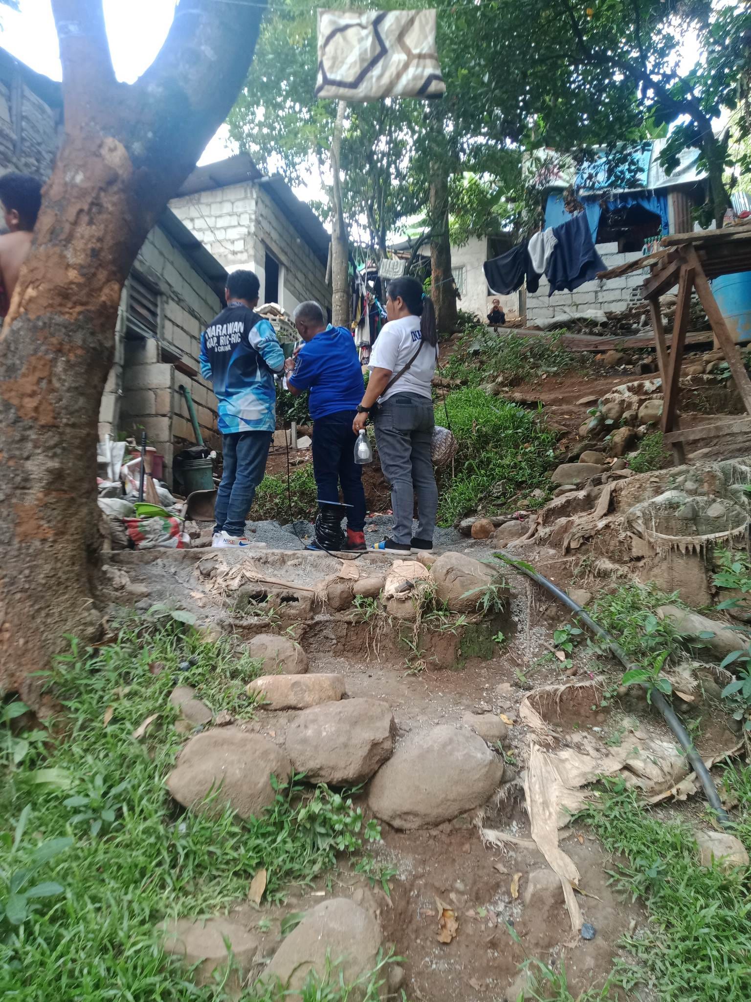 installation of street Lights... - I Love Barangay Inarawan