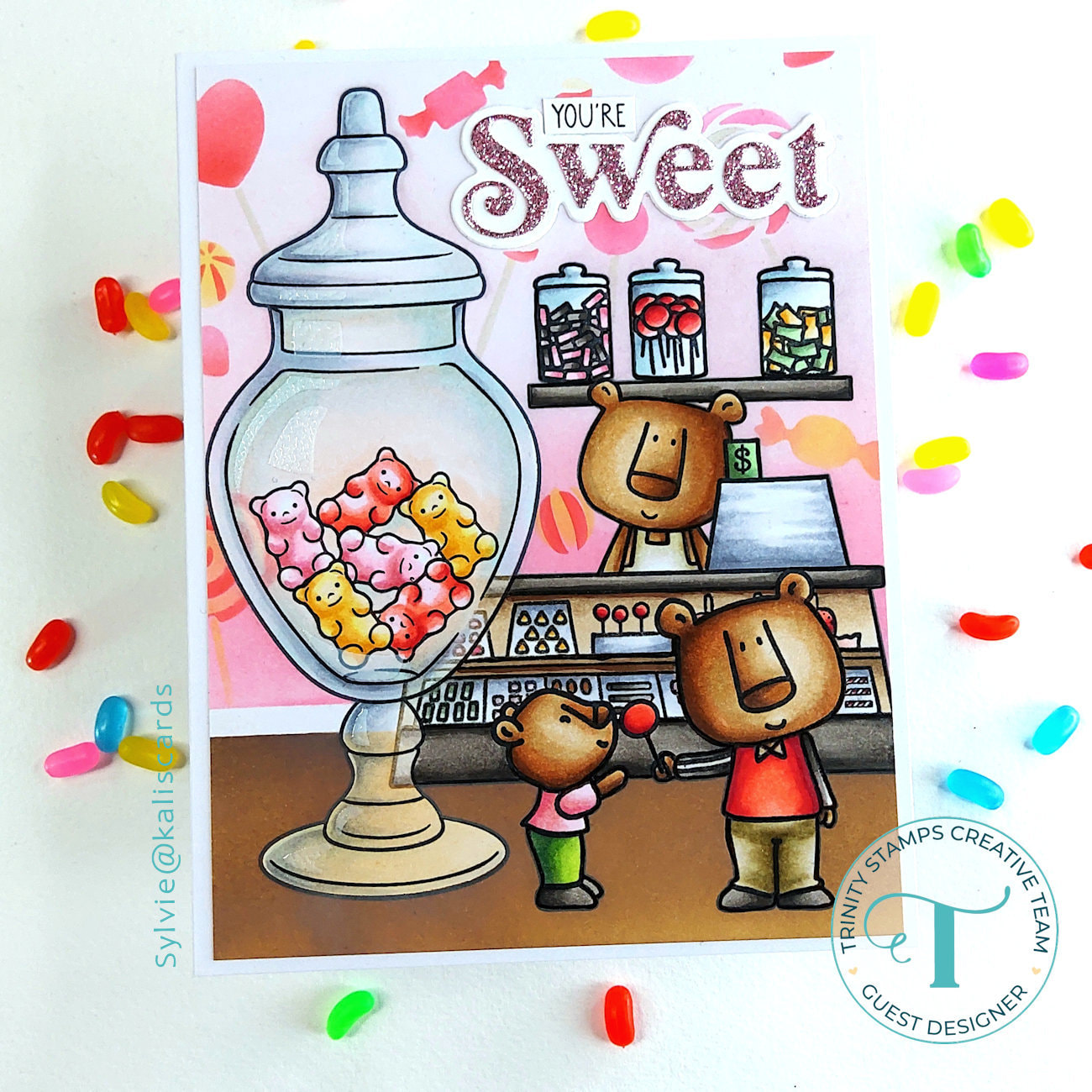 Halloween candy bowl card with Crafty Pantry Box Die Set by