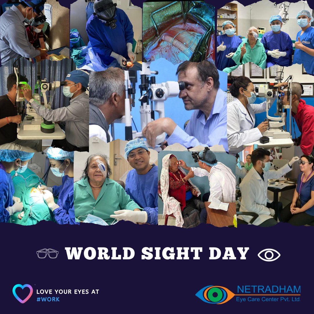 This #WorldSightDay2023 let's... - Netradham Eye Care Center