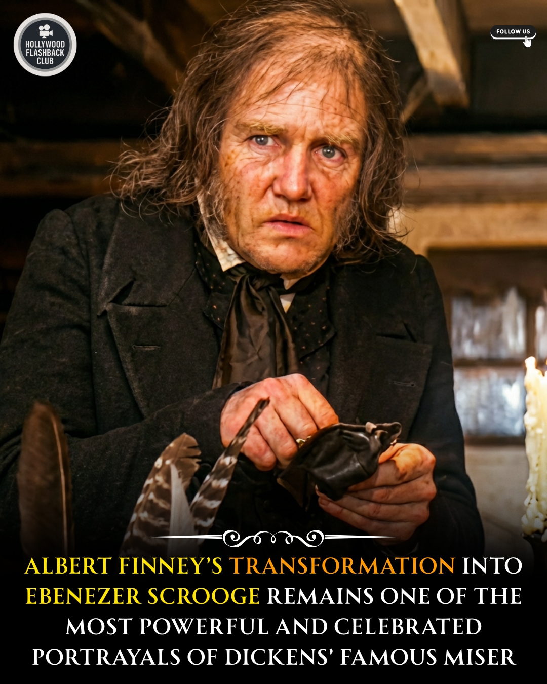 When Albert Finney stepped into... - Hollywood Flashback Club | Facebook