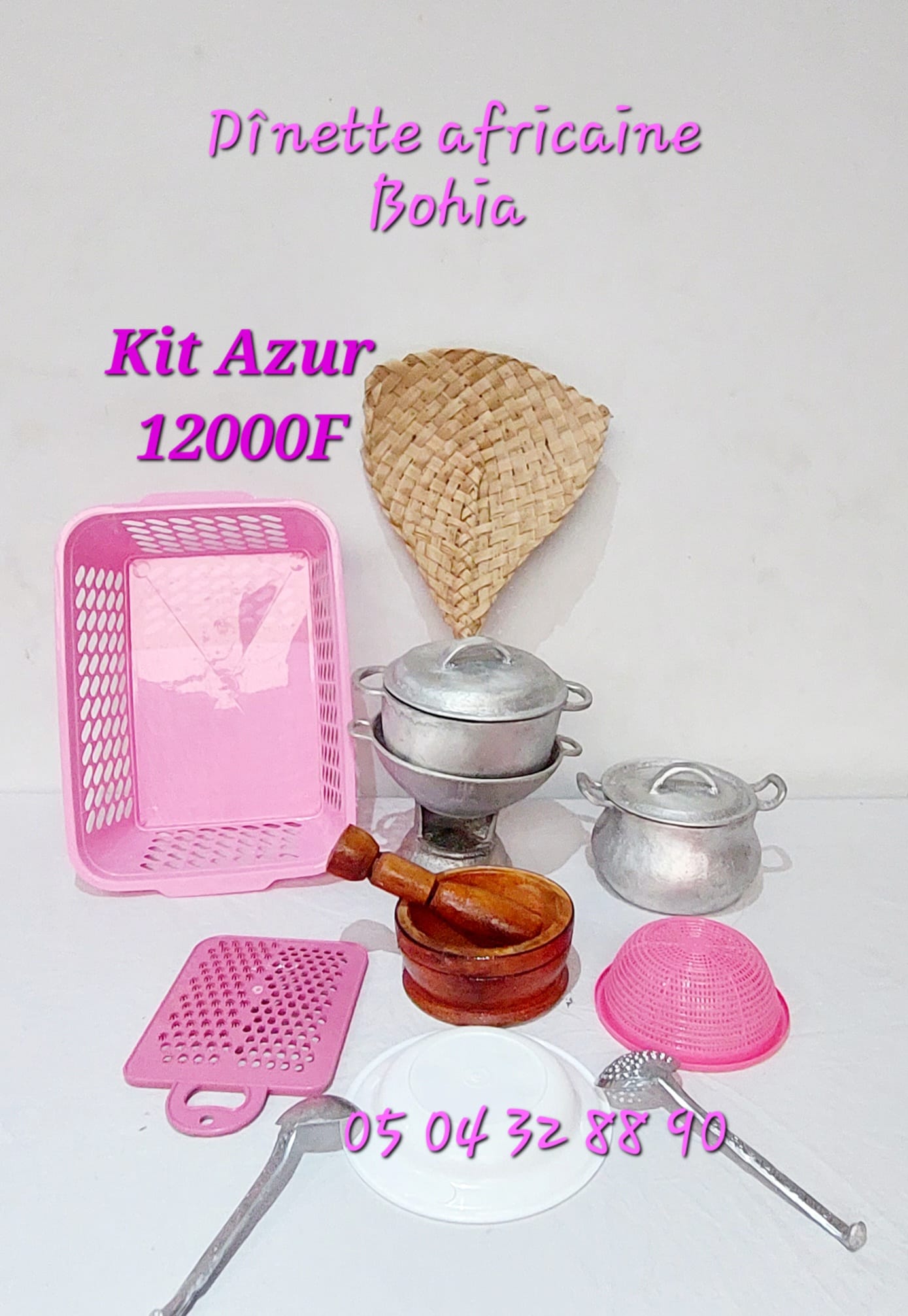 Kit Azur 12000F Kit Africa... - Dinette africaine BOHIA