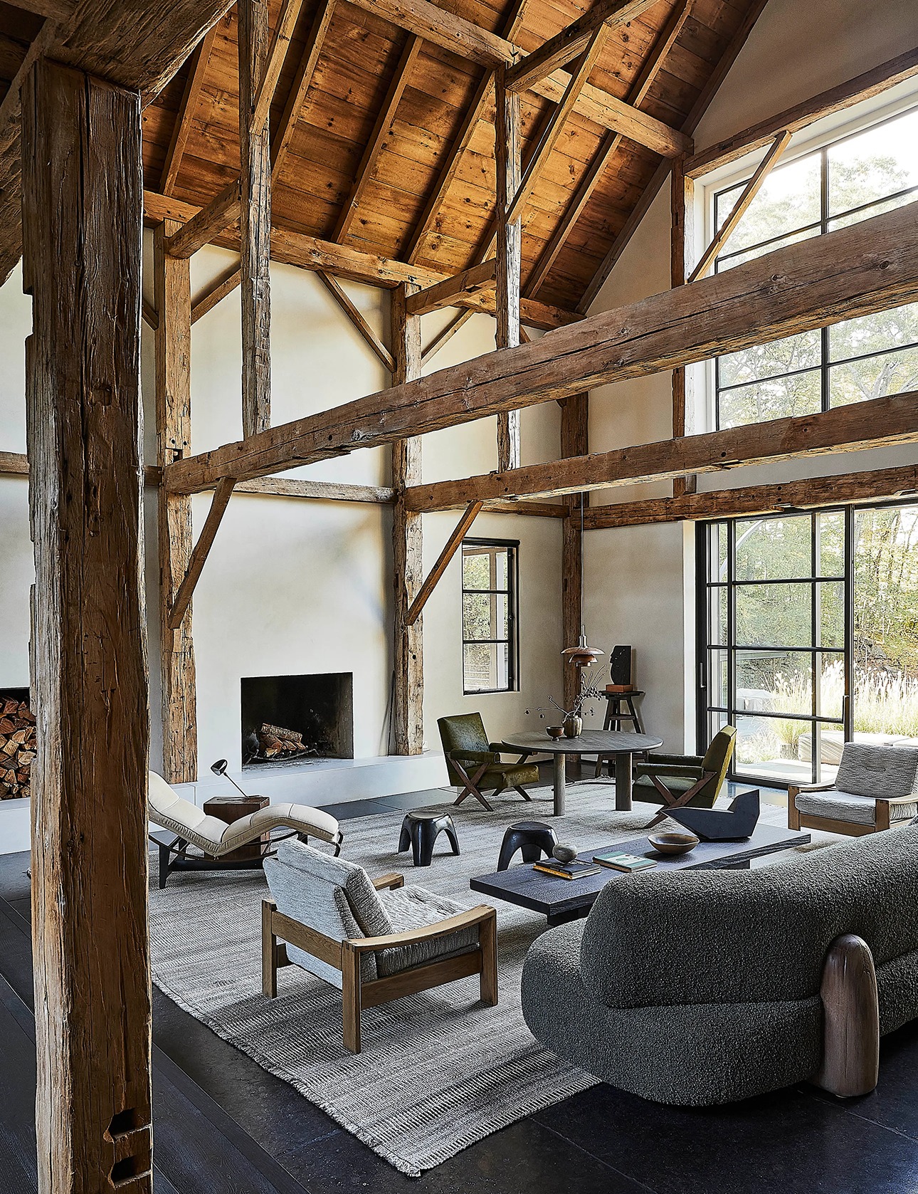 Architectural - Architect Teo Siguenza designed the Pound Ridge house ...