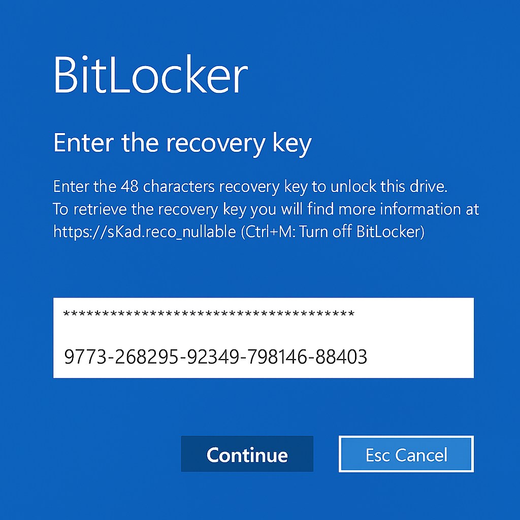 ぱそこんクリニック盛岡 - お客様から「パソコン起動時にBitLockerの回復キーを求められて使えない」というご相談がありました。 先月の ...