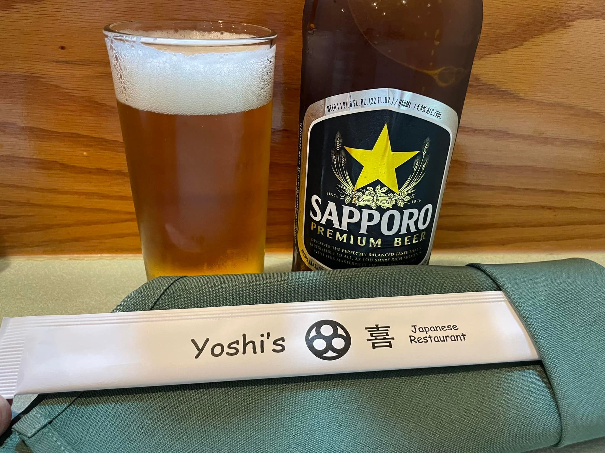 Yoshi's sushi and chicken teriyaki highly recommended