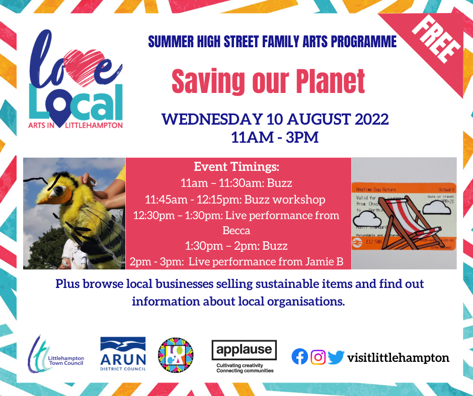 LOVE Local Arts Summer High Street... - Visit Littlehampton