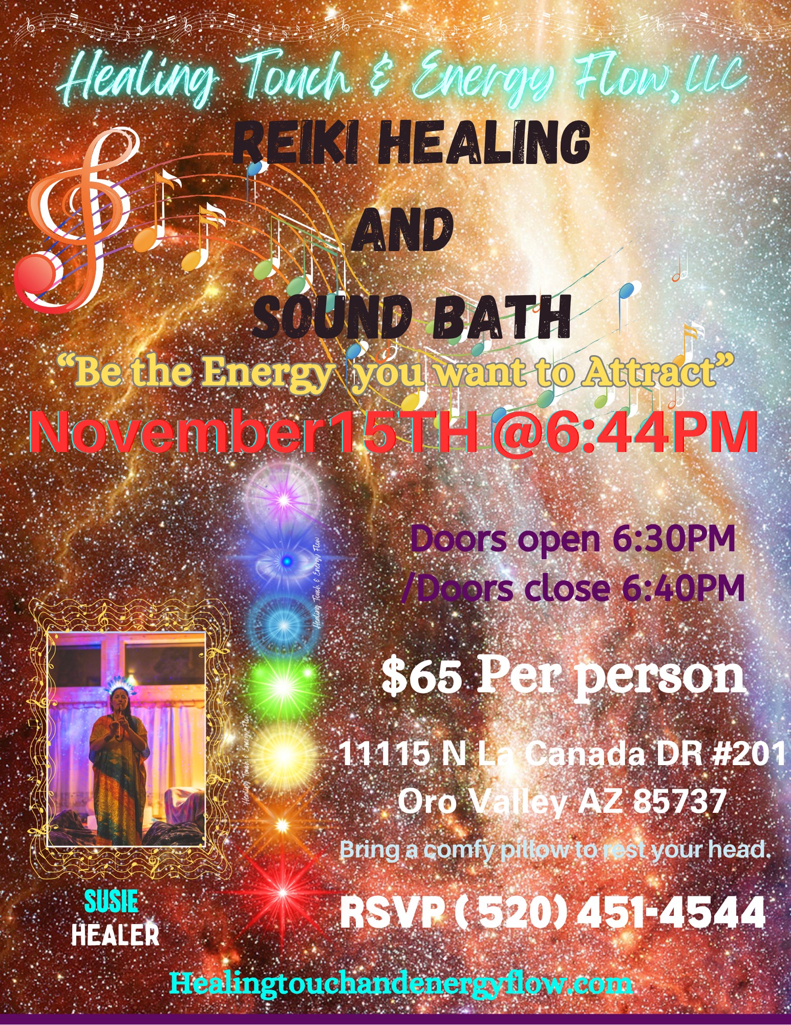 Reiki Healing And Sound Bath