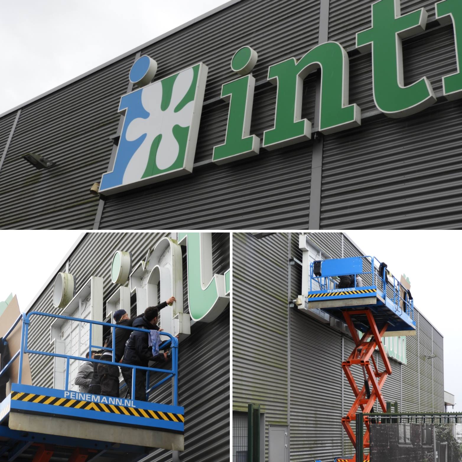 Intratuin - 💪 De Intratuin logo's van ons pand hebben een...