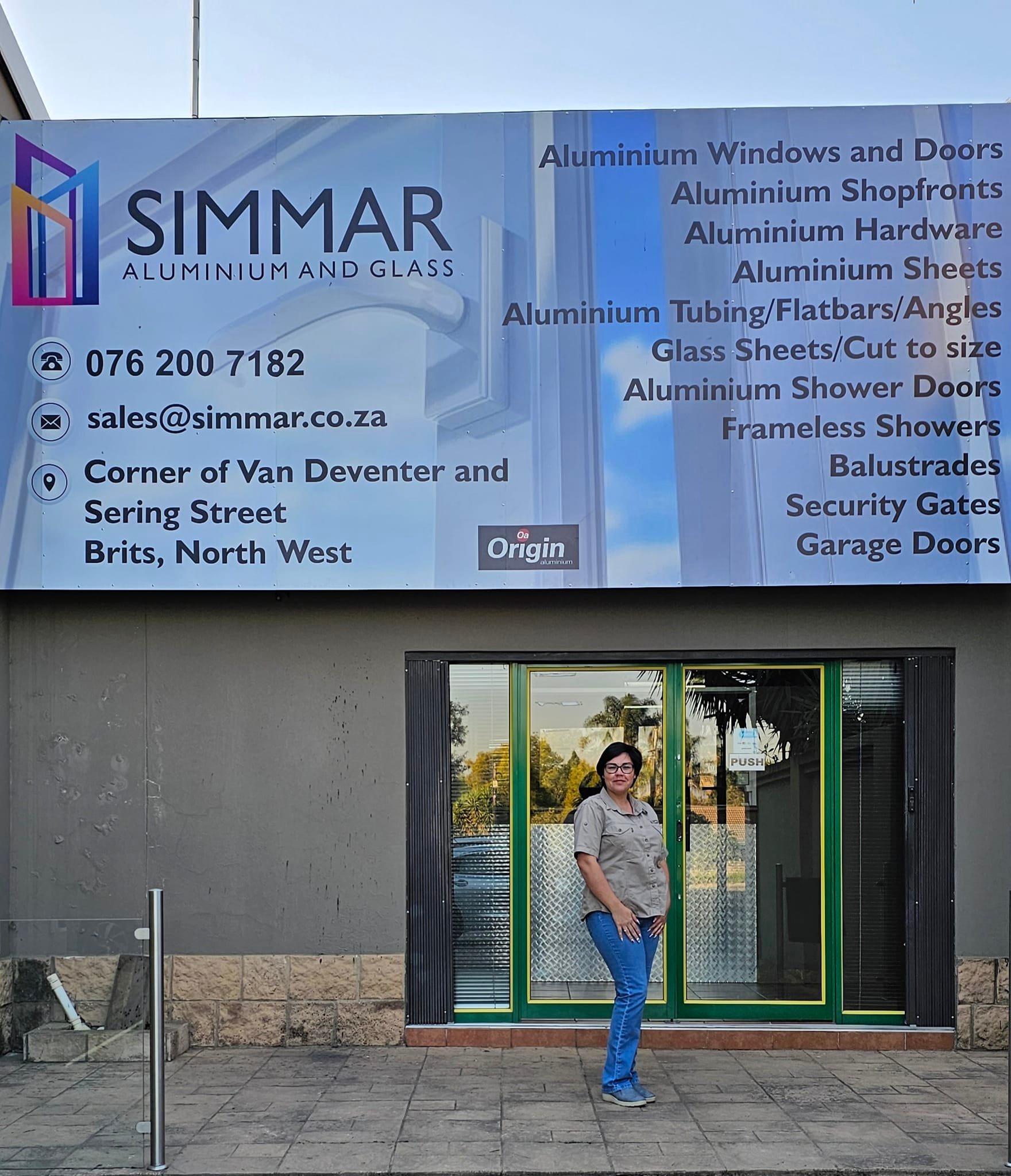 Meet the face behind Simmar... - Simmar Aluminium and Glass | Facebook
