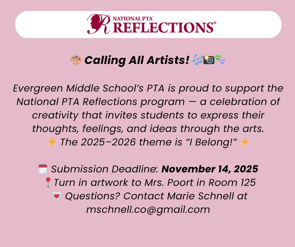 Evergreen Middle School PTA | Evergreen CO