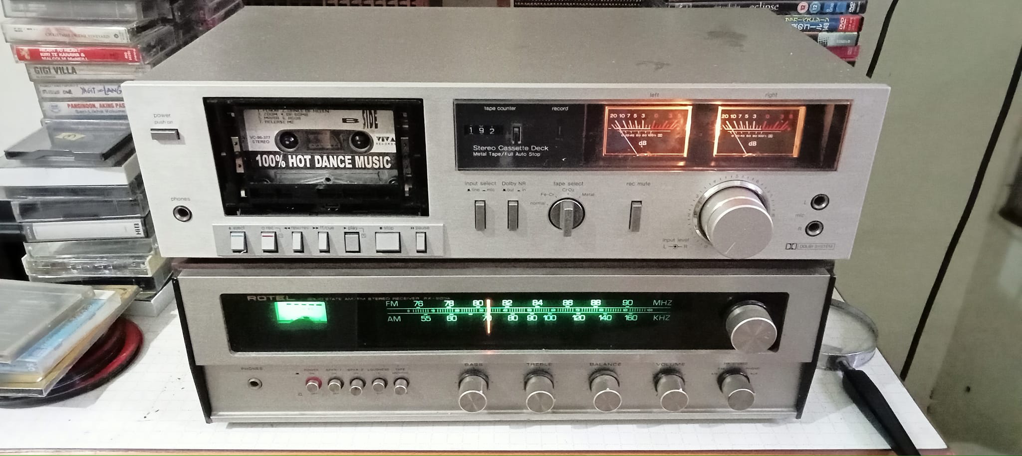K3332 【テクニクス】メタルカセットデッキ RS-M13 Technics RS-M13 stereo cassette deck specifications