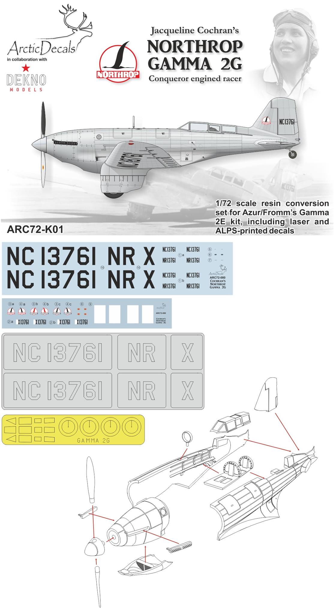 2E Azur in 1/72 China Gamma Bomber 戦闘機