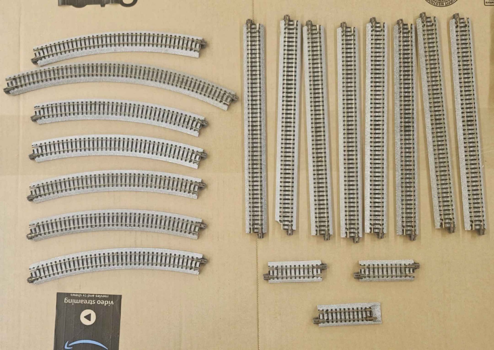 Kato 20-111 Rail Courbe / Curve Track R282mm 15° 4pcs - N