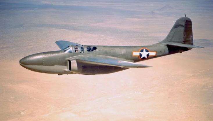 Aviation - The Bell XP-59A Airacomet holds a special place in American ...