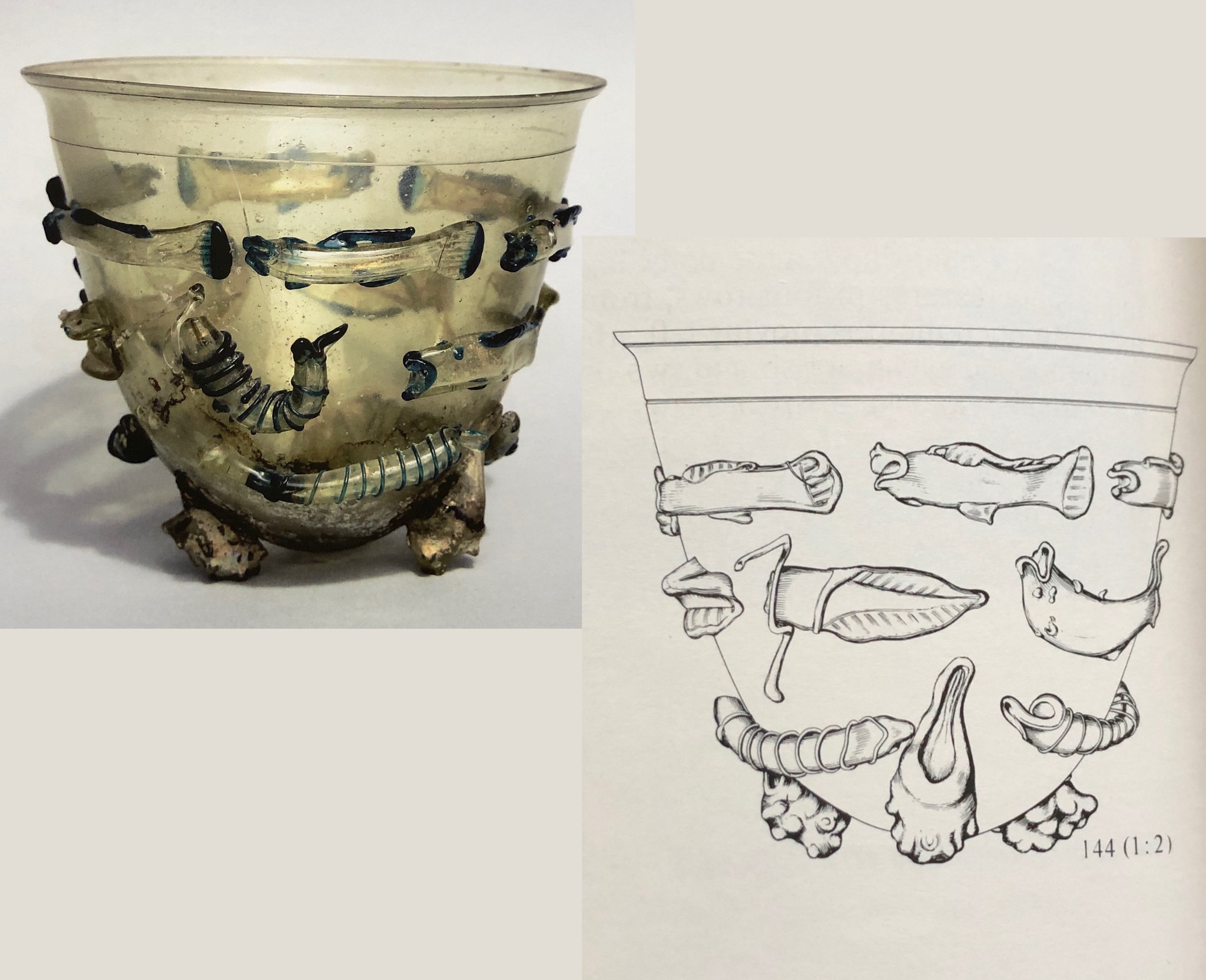 Archaeology & Civilizations | A Roman conchylia cup decorated with a ...