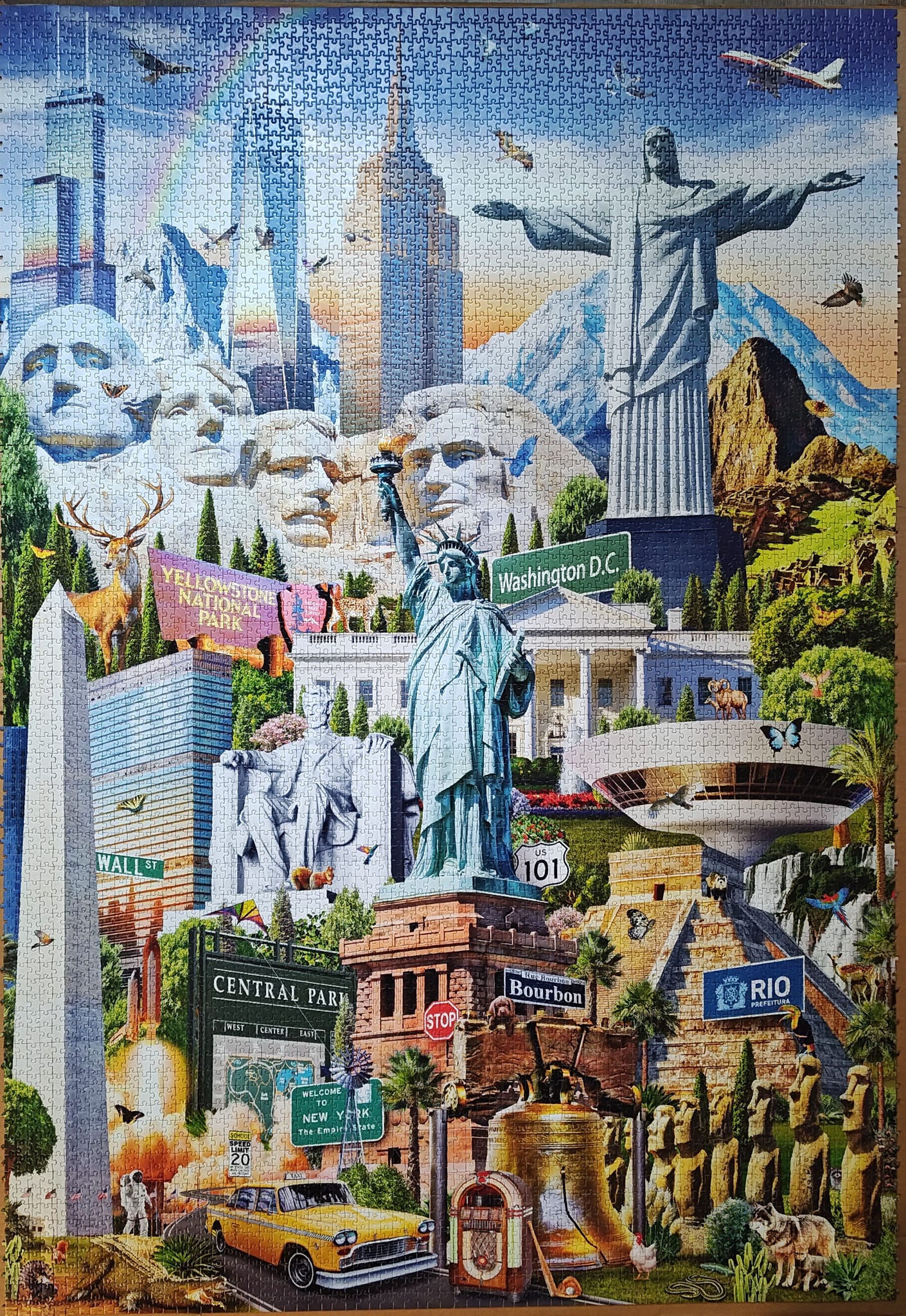 Educa - Around the World 42000; part 2 (6000 pieces)