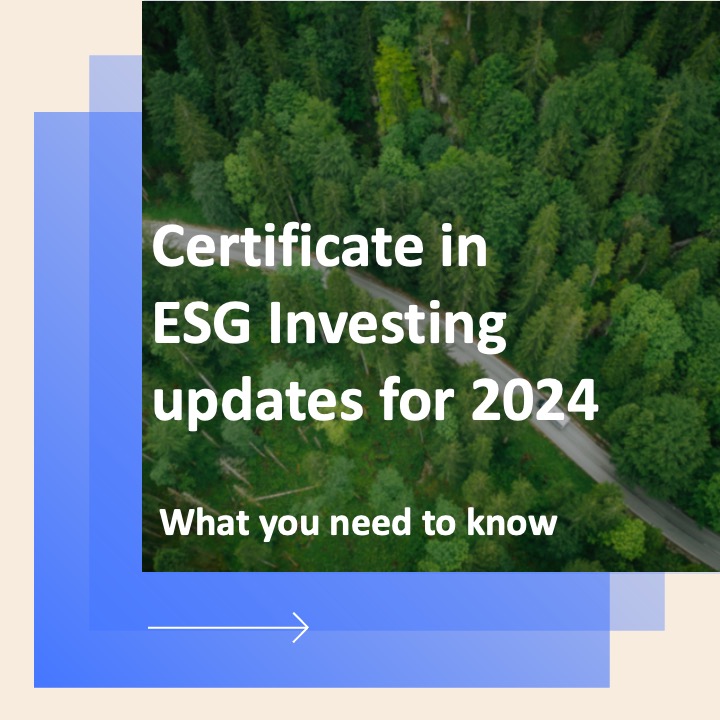 CFA Institute - 🌟 Elevate Your ESG Knowledge in 2024! 🌍...