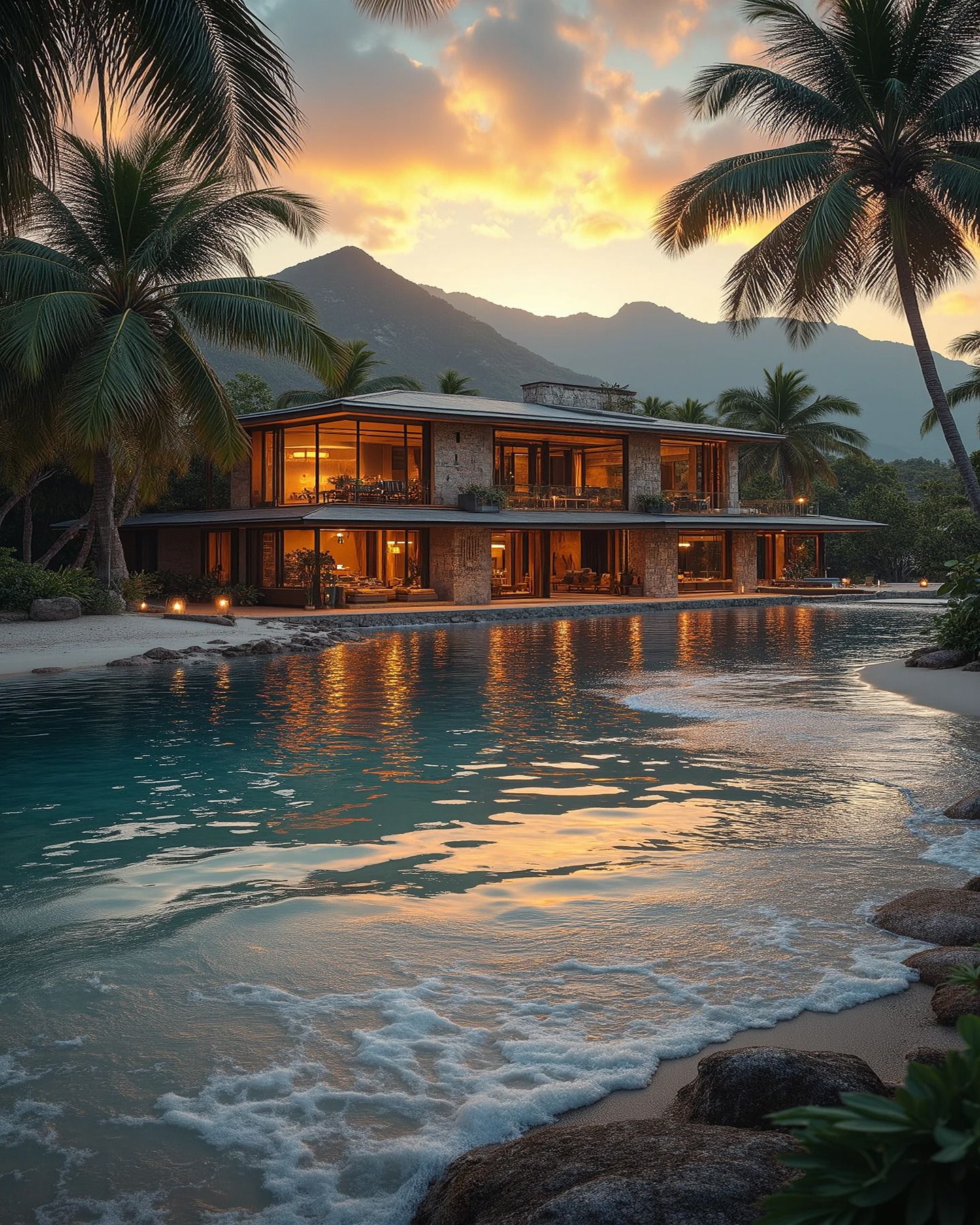 Tropical - Tropical modern private villa 💖 . . . #fblifestyle | Facebook
