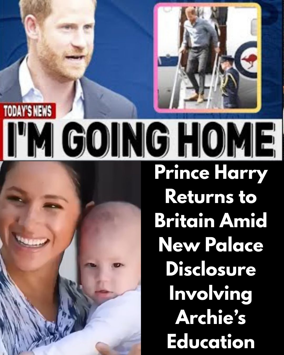 Anjanette - Prince Harry Returns to Britain Amid New Palace Disclosure ...