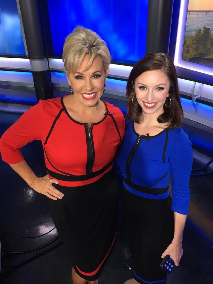 weather ladies same dress The Authority rocking the this morning! Same dress... different colors! 😀👗 ball gown dress