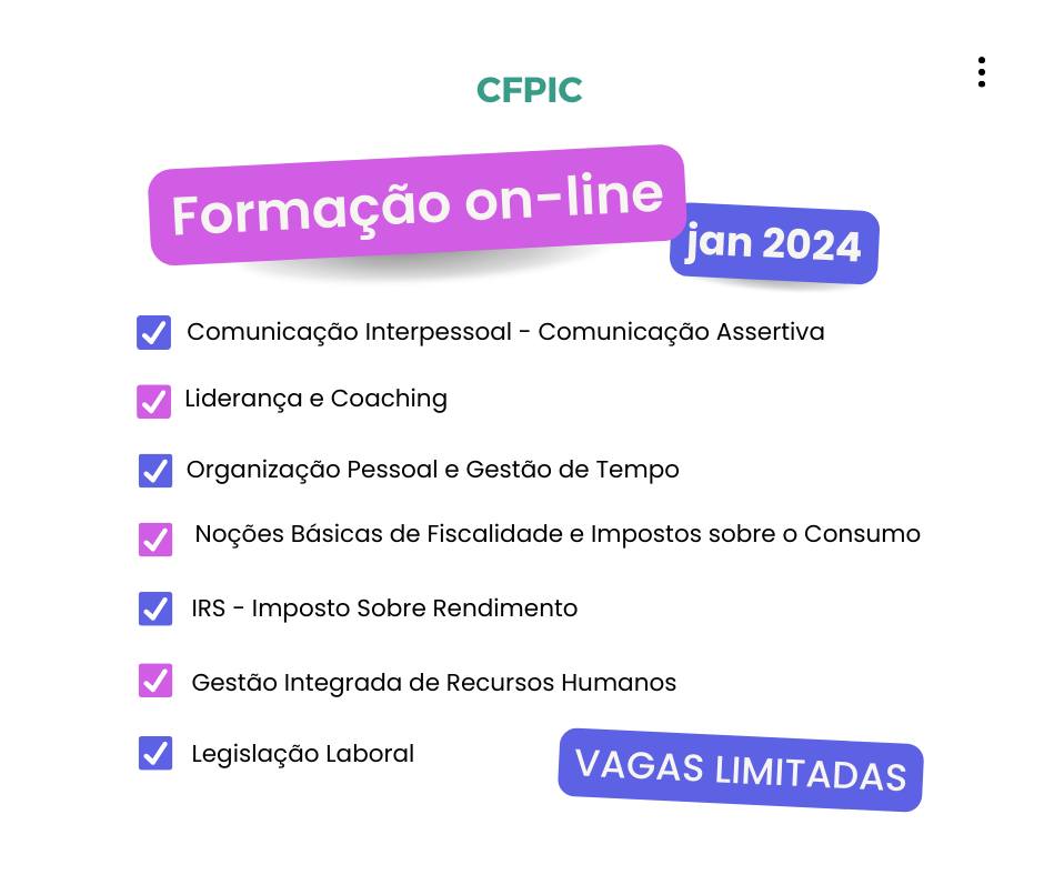 🆕... - Centro de Formação Profissional da Indústria do Calçado | Facebook
