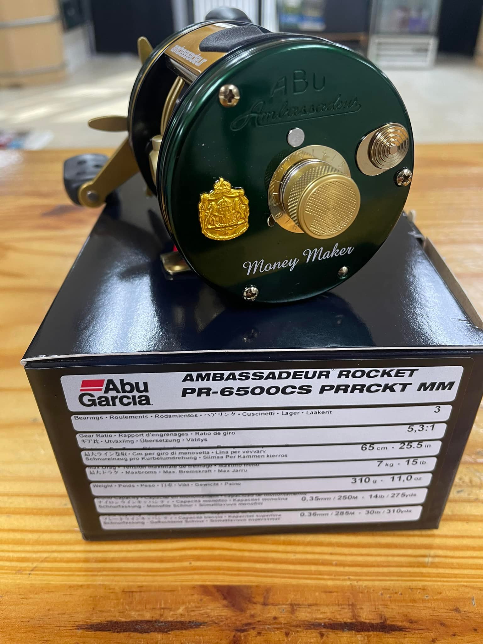 Moulinet De Pêche Abu Garcia Ambassadeur Pro Rocket 6500Cs - Occasion En Bon état