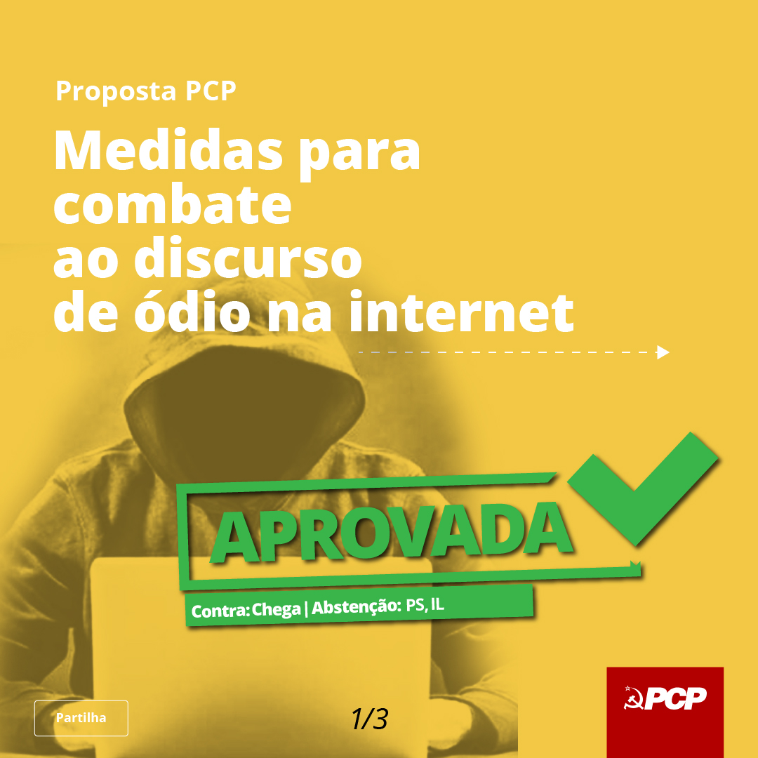 Os discursos de ódio... - PCP - Partido Comunista Português | Facebook