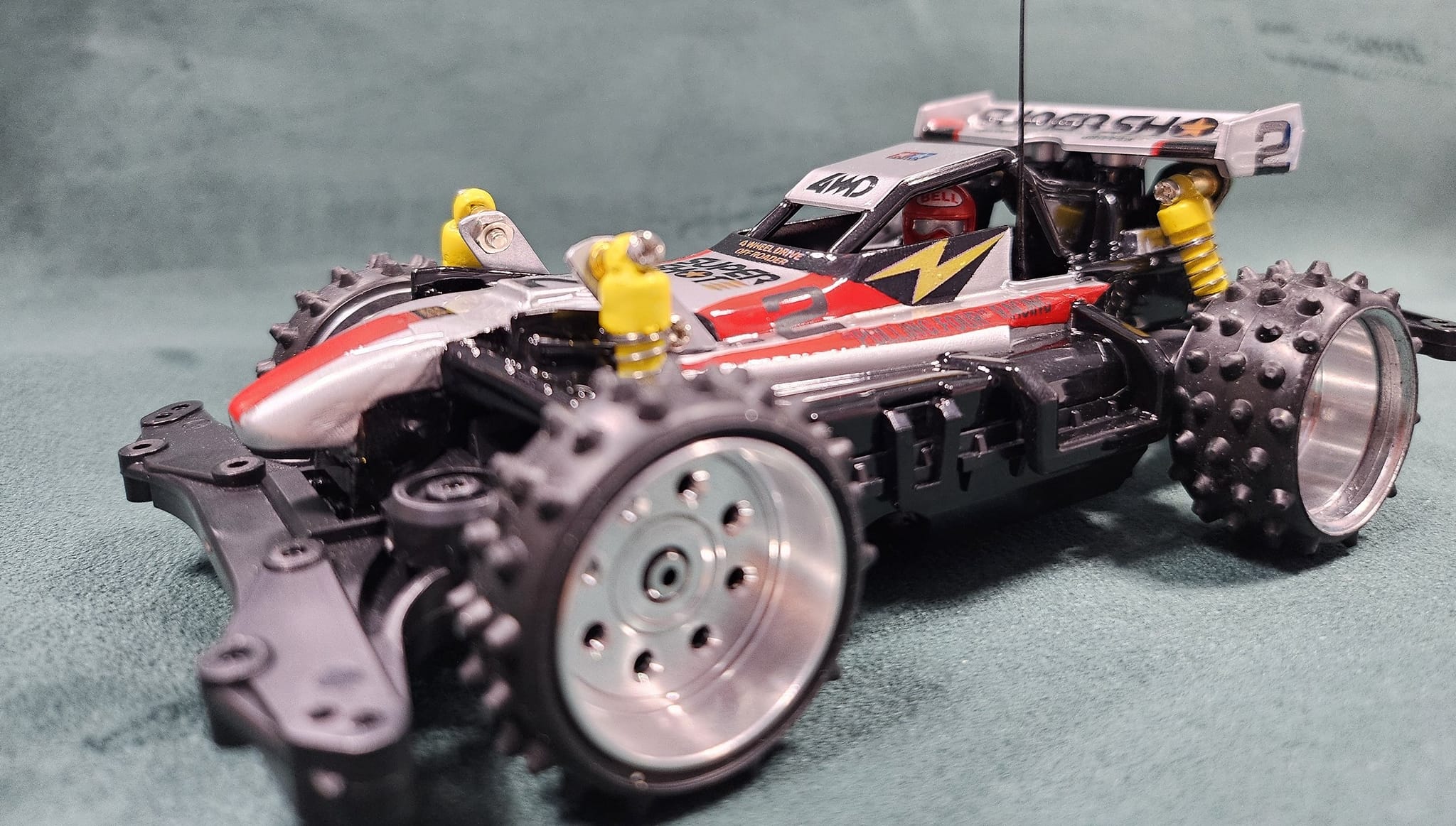 Why was the re-released Tamiya called Super Hot Shot?
