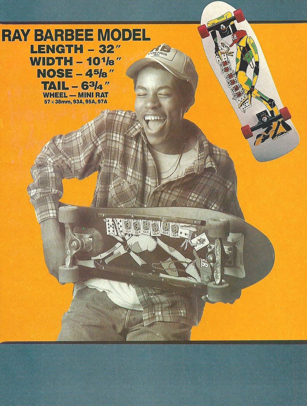 Ray Barbee's 1989 Powell Peralta Skateboard Model Discussion