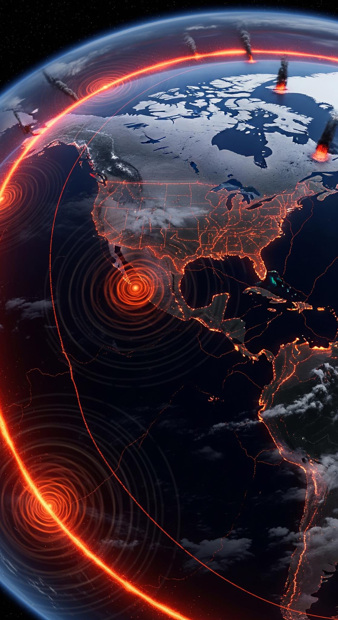 Joemar Sombero - ⚠️ GLOBAL SEISMIC ALERT PACIFIC RING OF... | Facebook