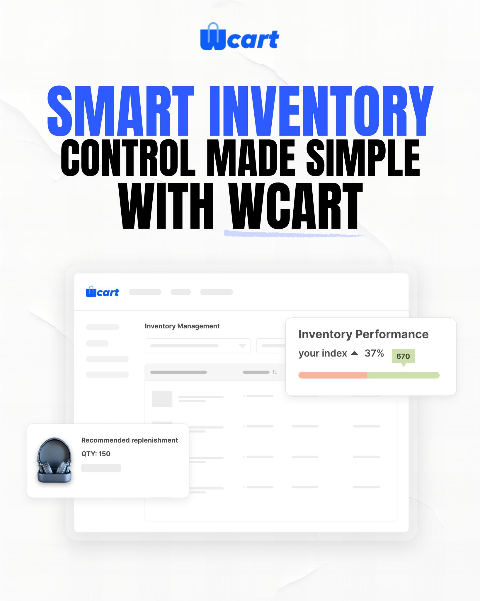 Wcart - 📊 Smart Inventory Control Made Simple with Wcart! Manage your ...