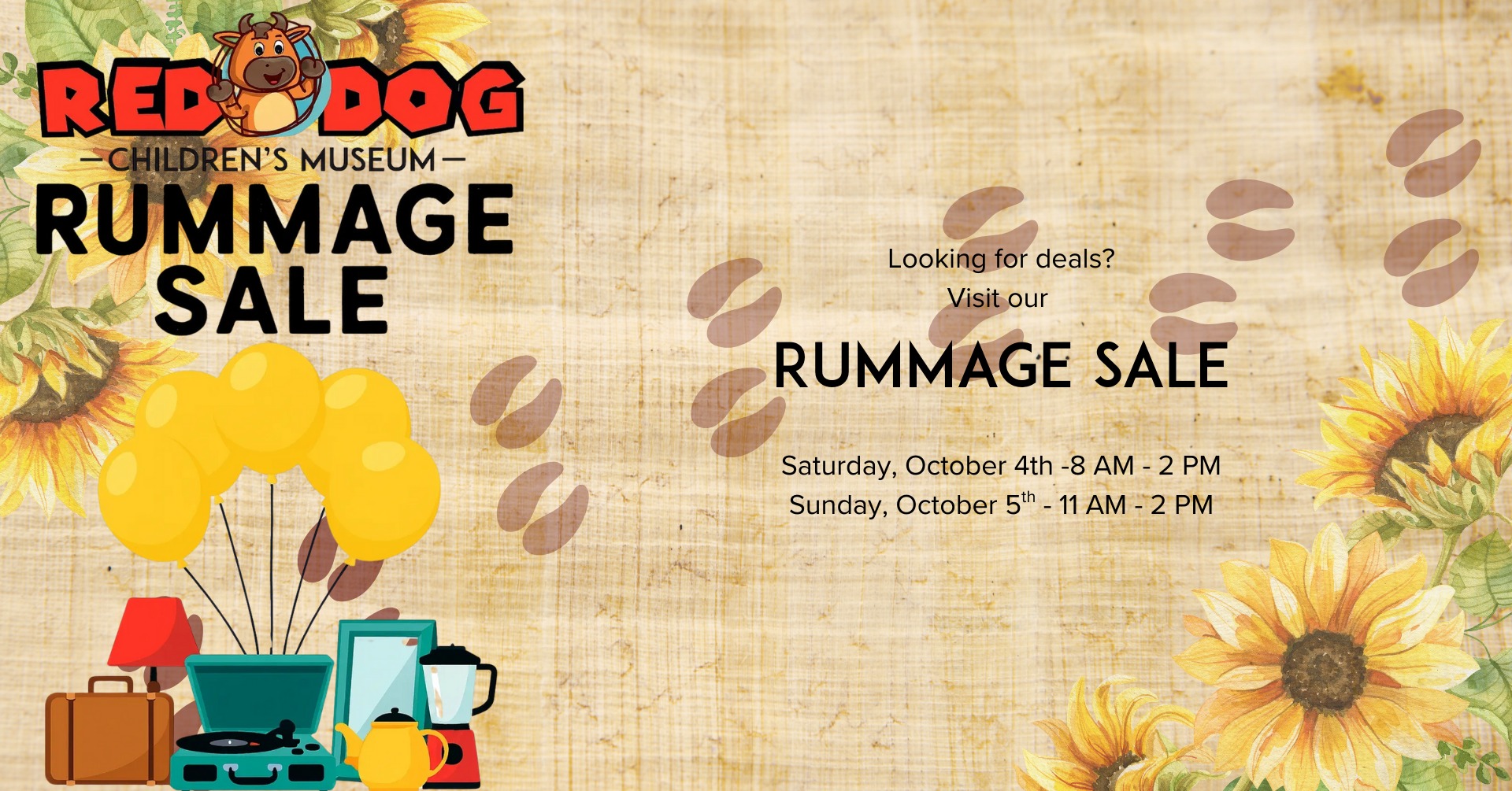 Red Dog Rummage Sale!
