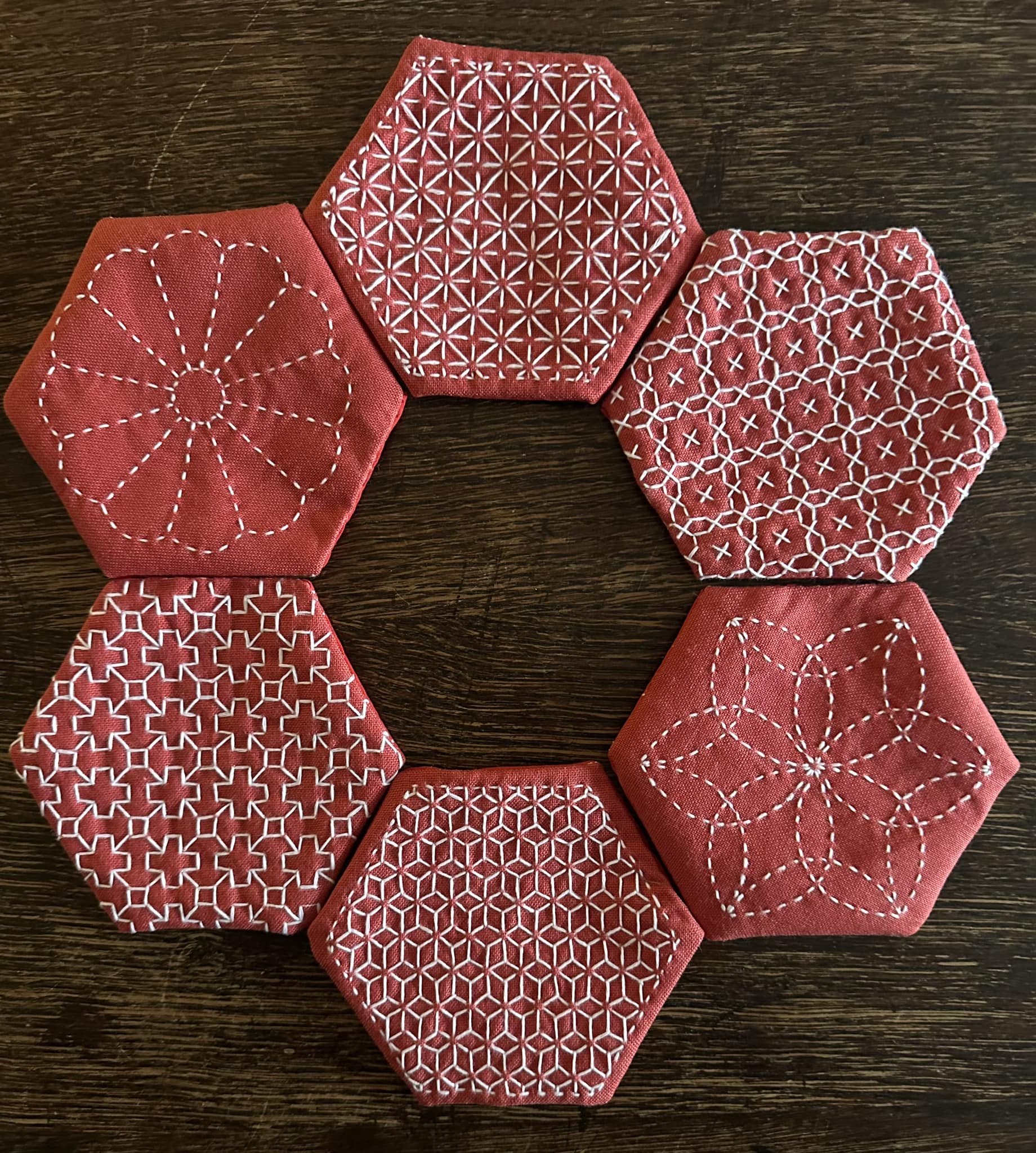 Sashiko gift for Chinese New Year