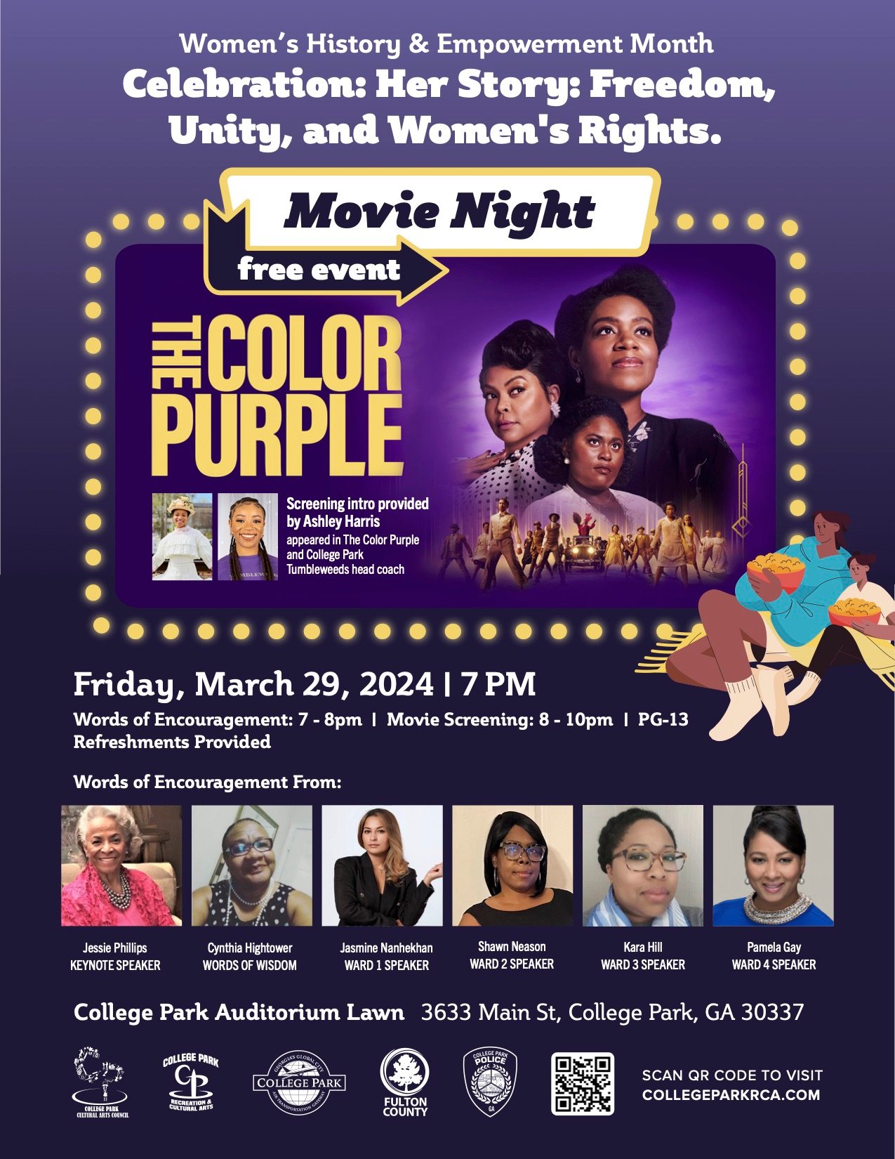 City - In celebration of Women's History Month join us and College Park ...